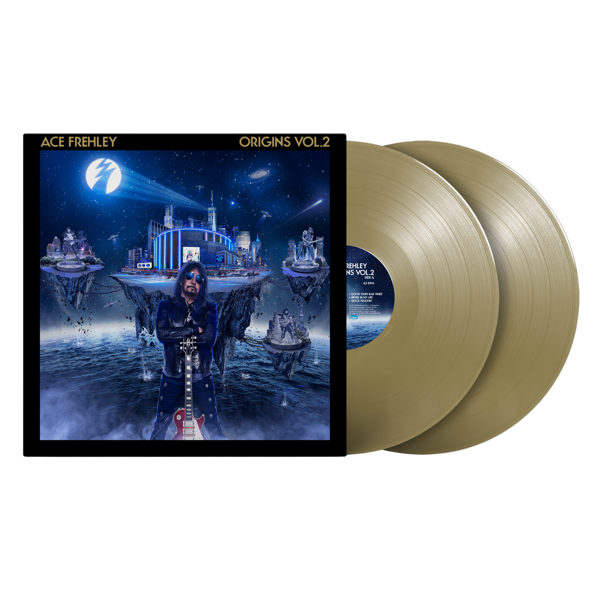 Ace Frehley - "Origins Vol. 2" Opaque Gold Vinyl (Blemished)