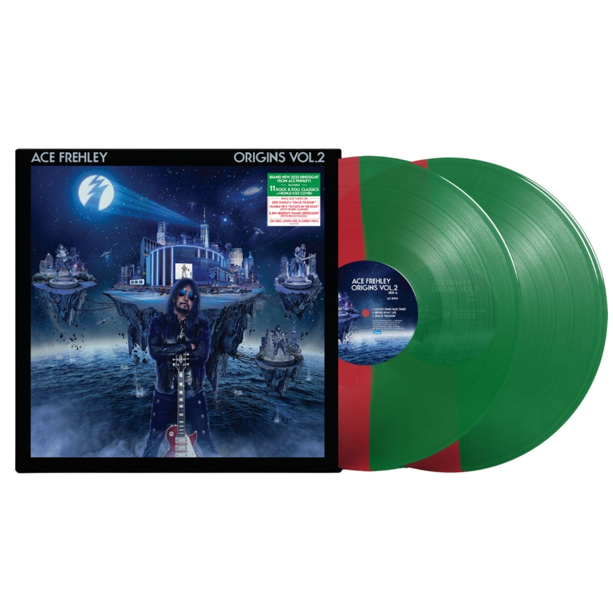 Ace Frehley - "Origins Vol.2" Red Green Edition Vinyl (Blemished)