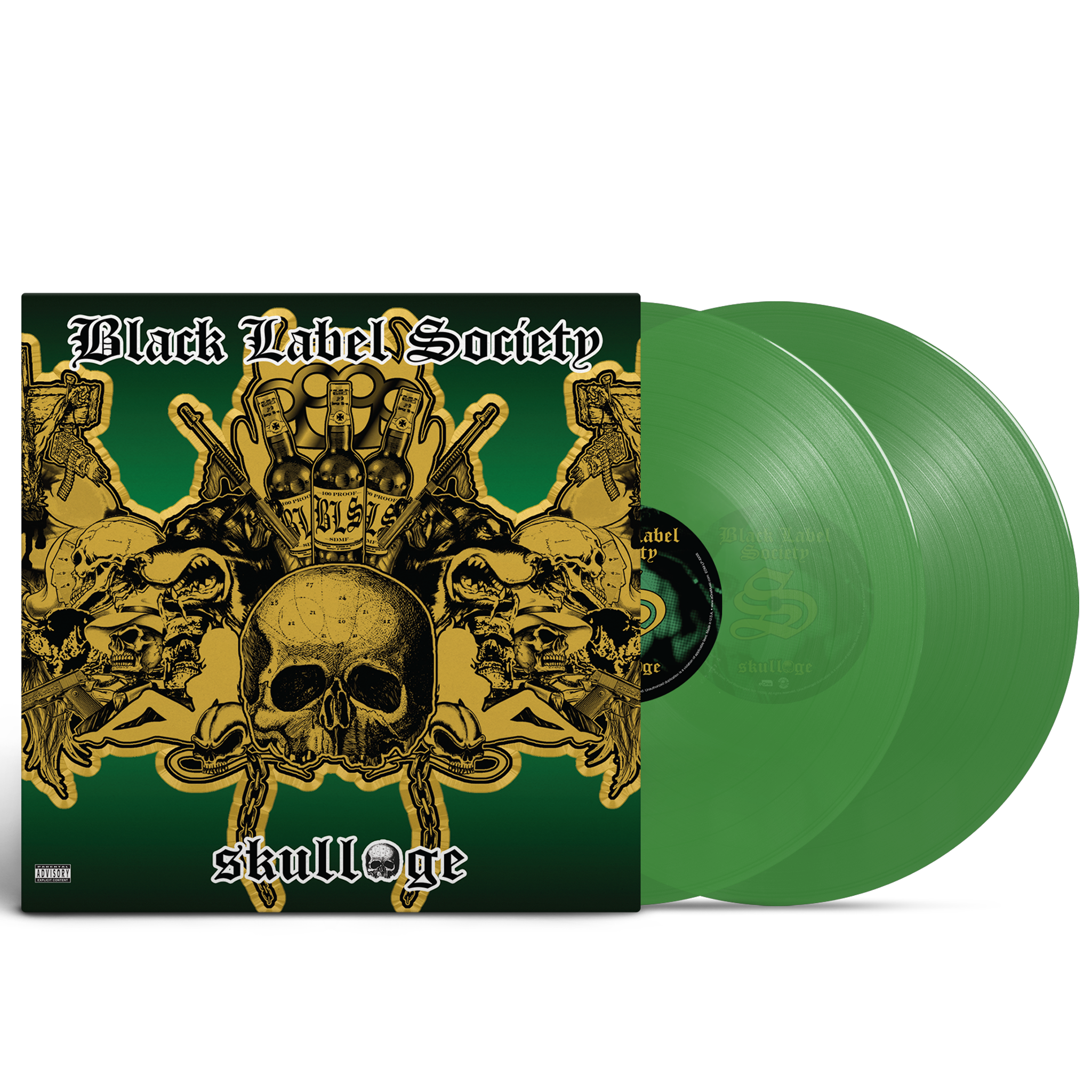 Black Label Society Skullage Vinyl Zakk Wylde Official Merch MNRK Heavy