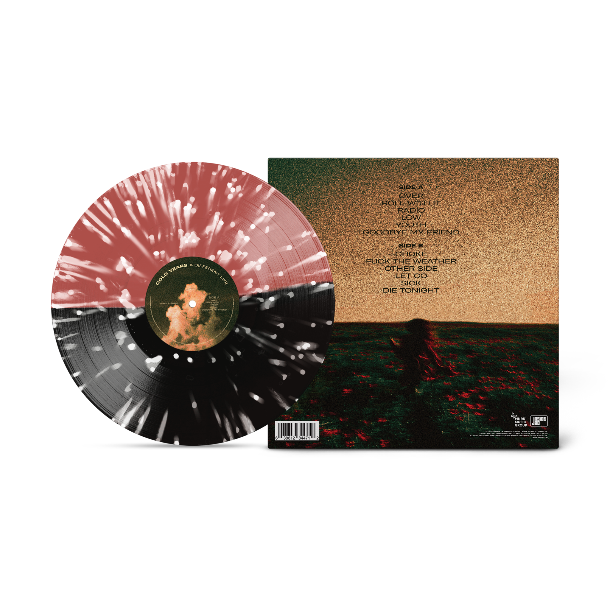 Cold Years - A Different Life Splatter Vinyl