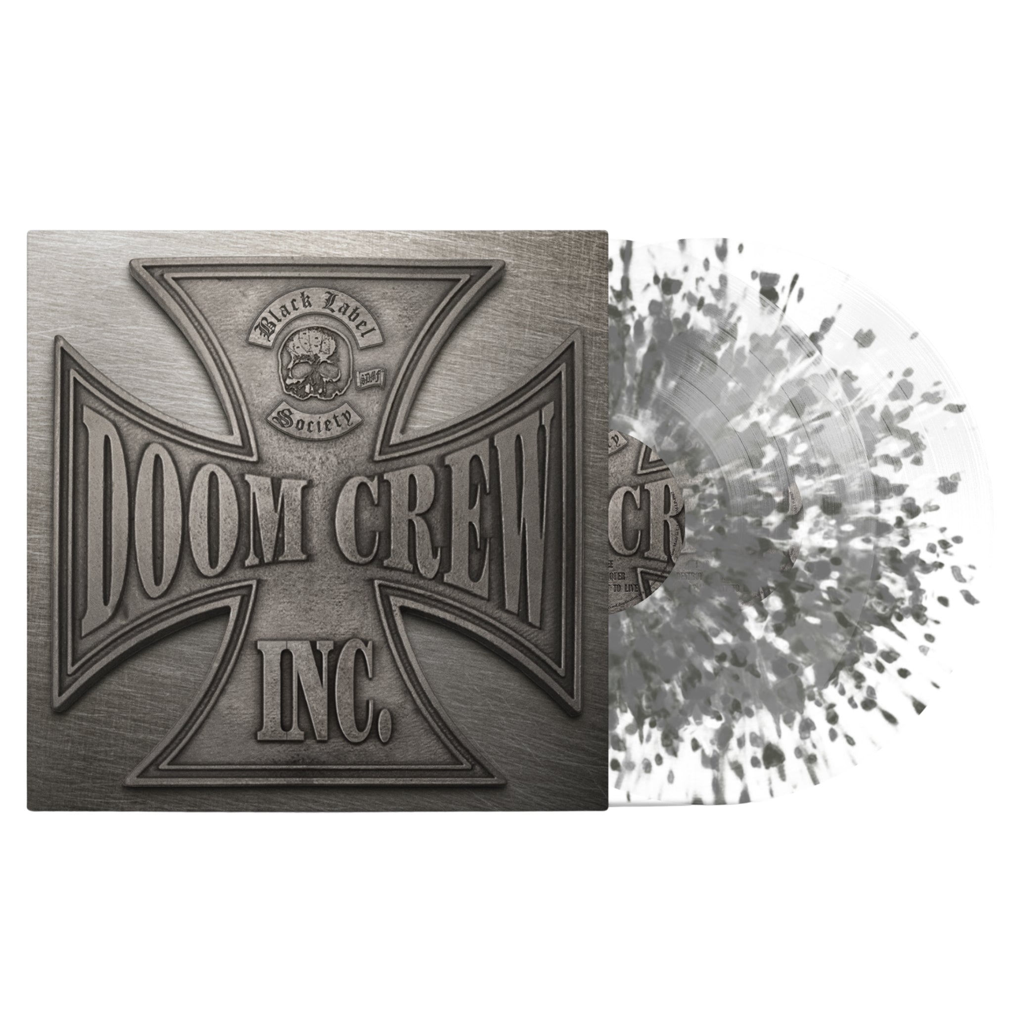 Black Label Society Doom Crew Inc Color in Color Splatter Vinyl Shop Official Black Label Society Zakk Wylde Merch MNRK Heavy