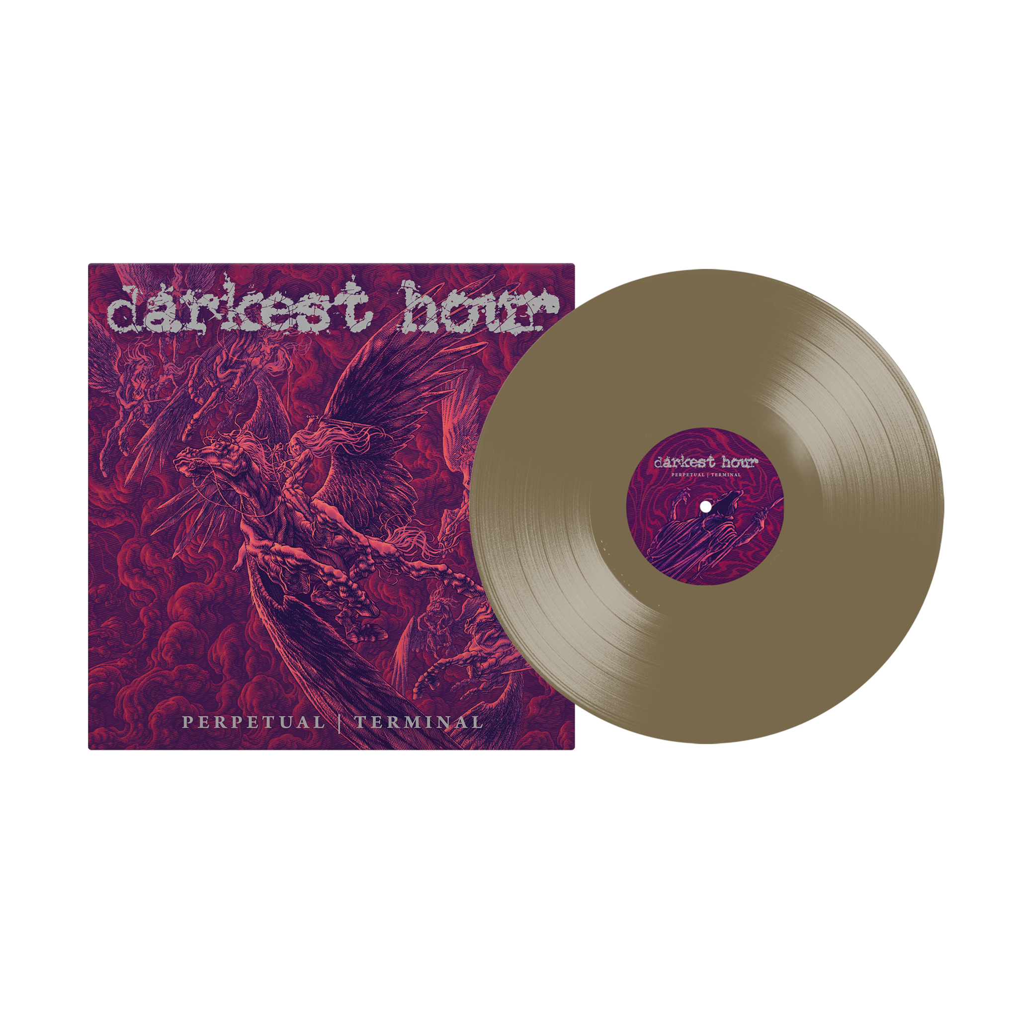 Darkest Hour Perpetual Terminal Gold Nugget Vinyl