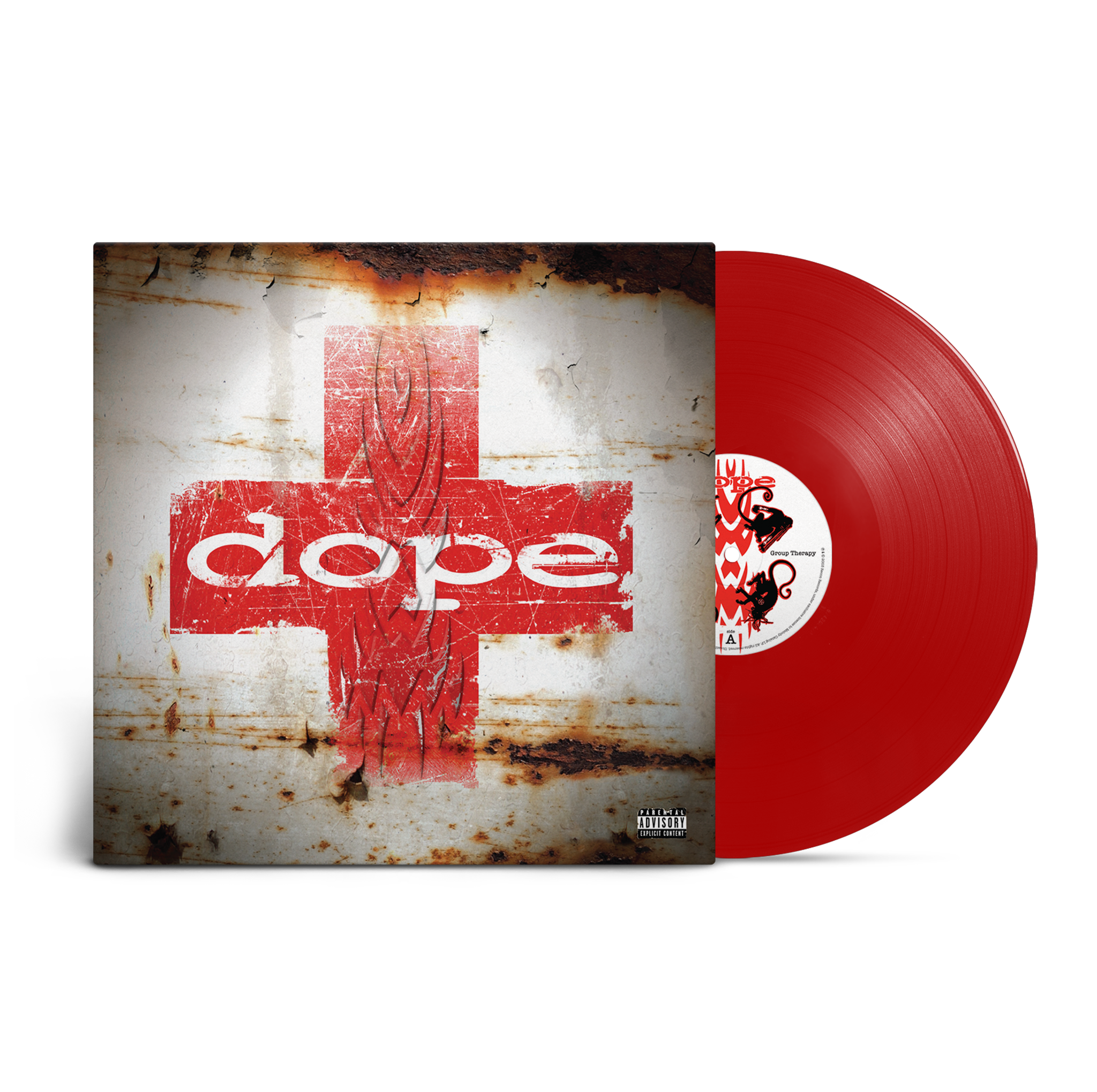 Dope Group Therapy Clear Red RSD Vinyl
