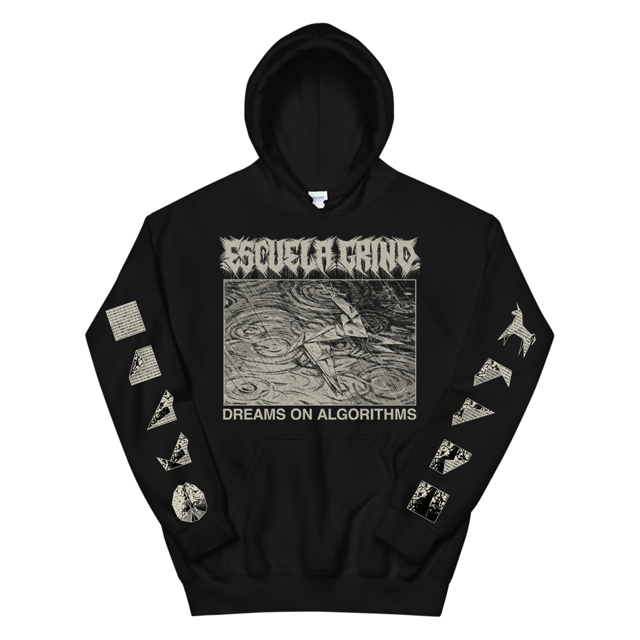 Escuela Grind - Origami Unicorn Hoodie