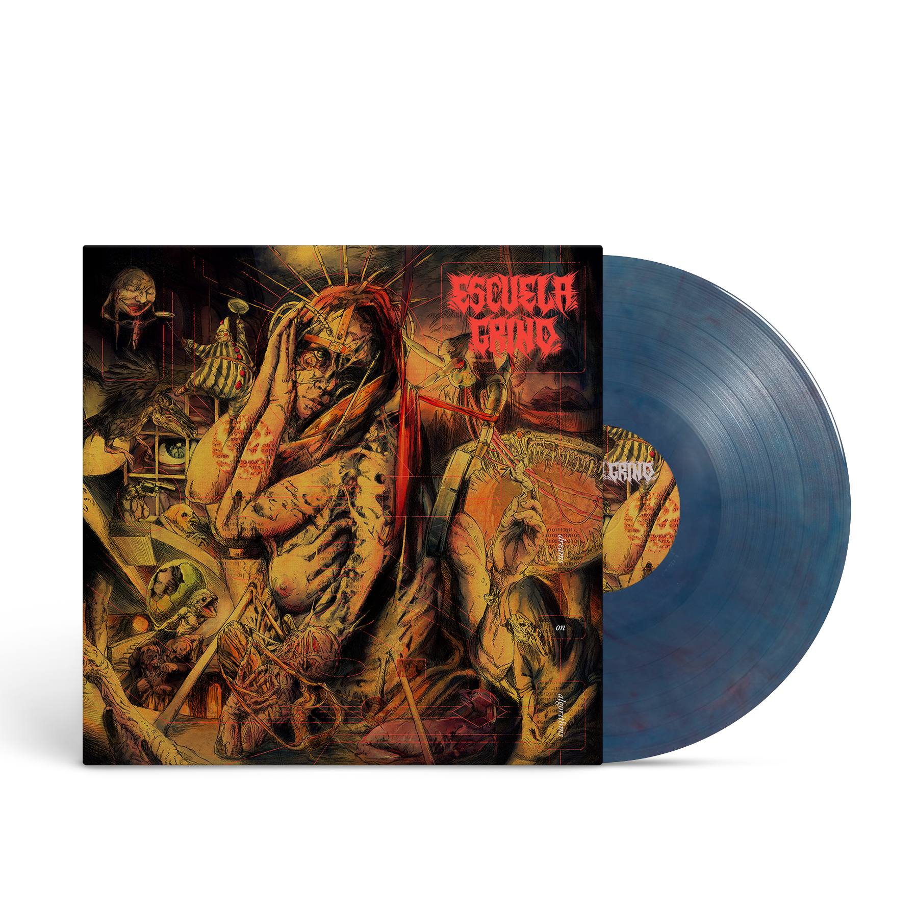 Escuela Grind - Dreams On Algorithms Midnight Oil Vinyl LP