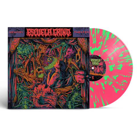Escuela Grind Memory Theater - Hot Pink Splatter Vinyl LP
