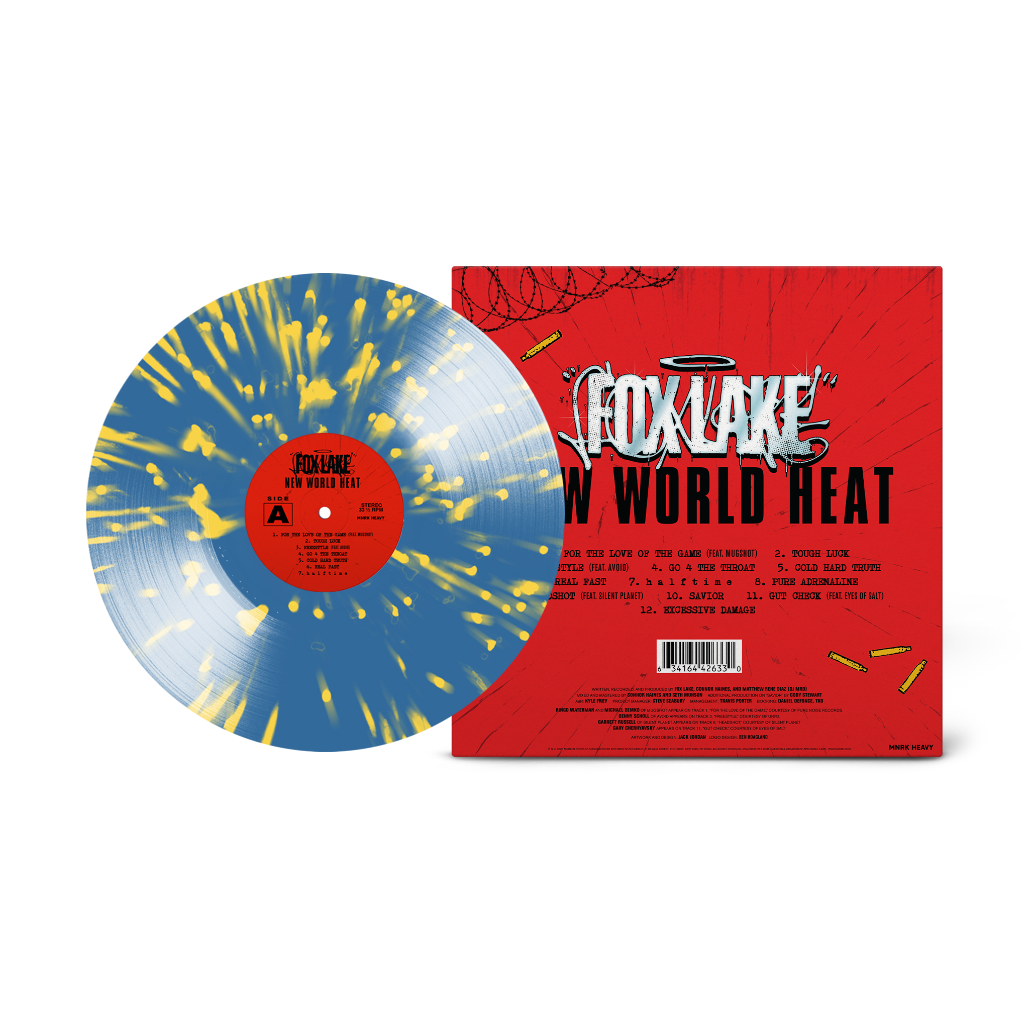 Fox Lake - New World Heat "Adrenaline Splatter" Variant