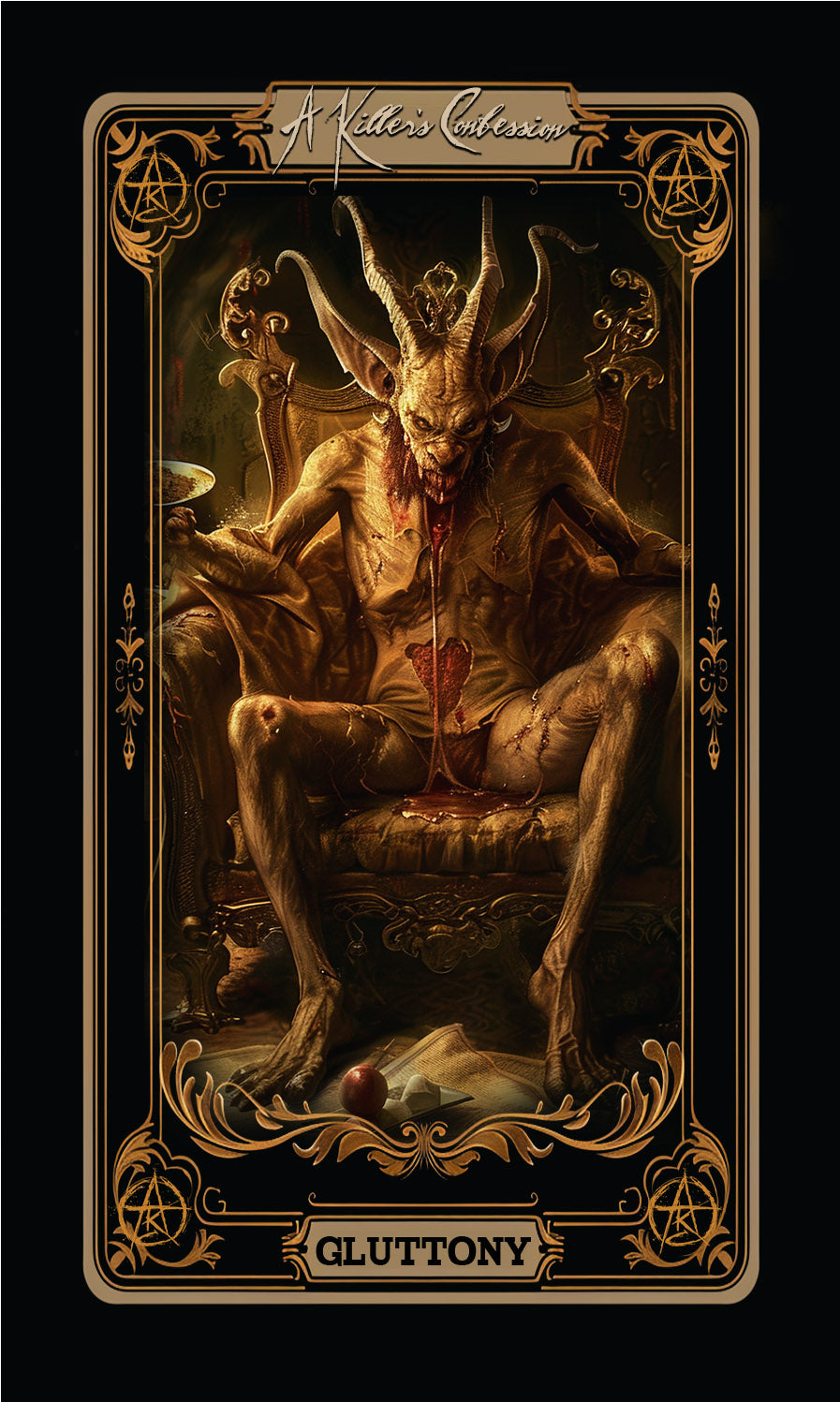 A Killer's Confession - Tarot Card Box