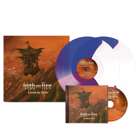 High on Fire - Cometh The Storm Tri-Color Vinyl + High on Fire + Cometh The Storm Compact Disc Bundle