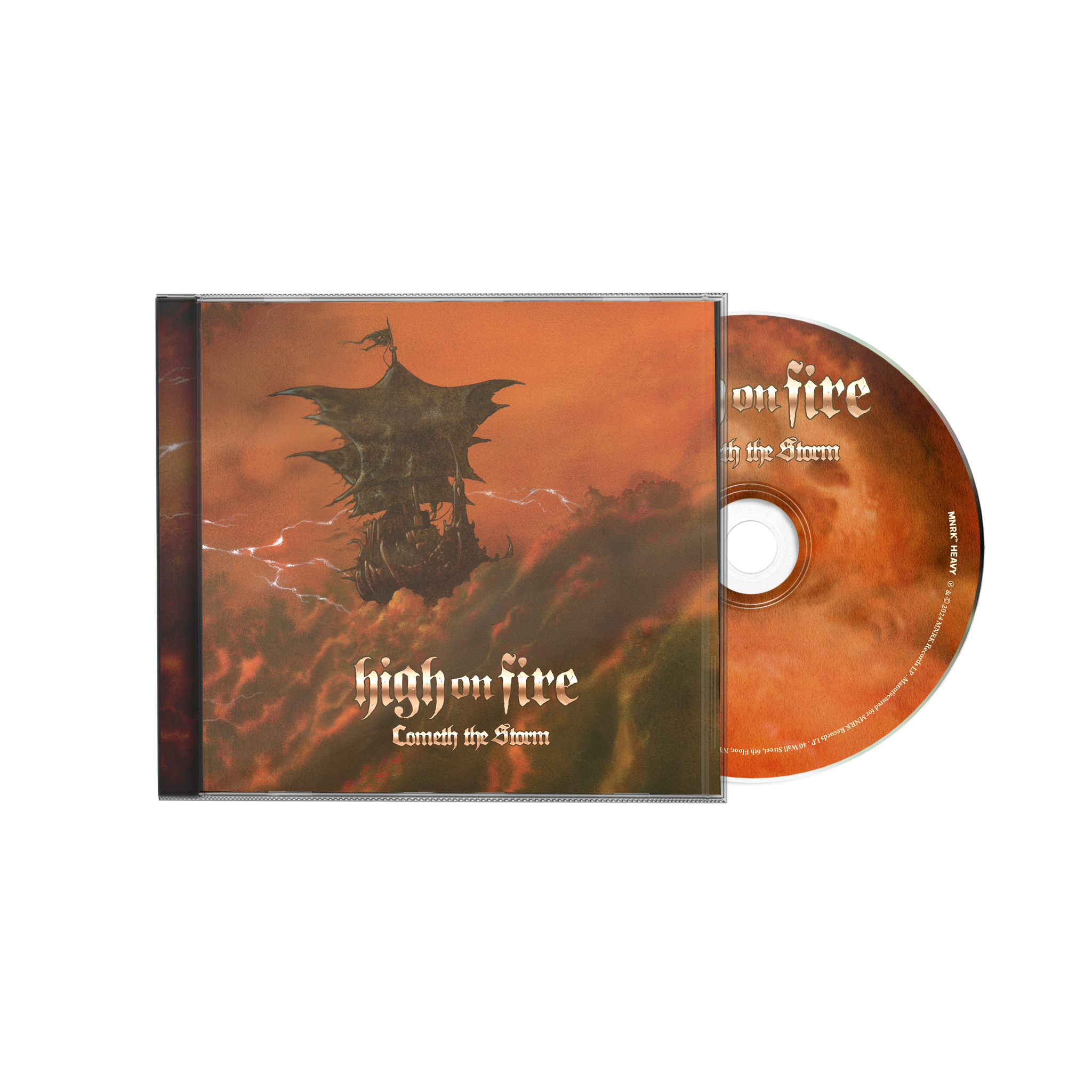 High on Fire - Cometh The Storm Tri-Color Vinyl + High on Fire + Cometh The Storm Compact Disc Bundle