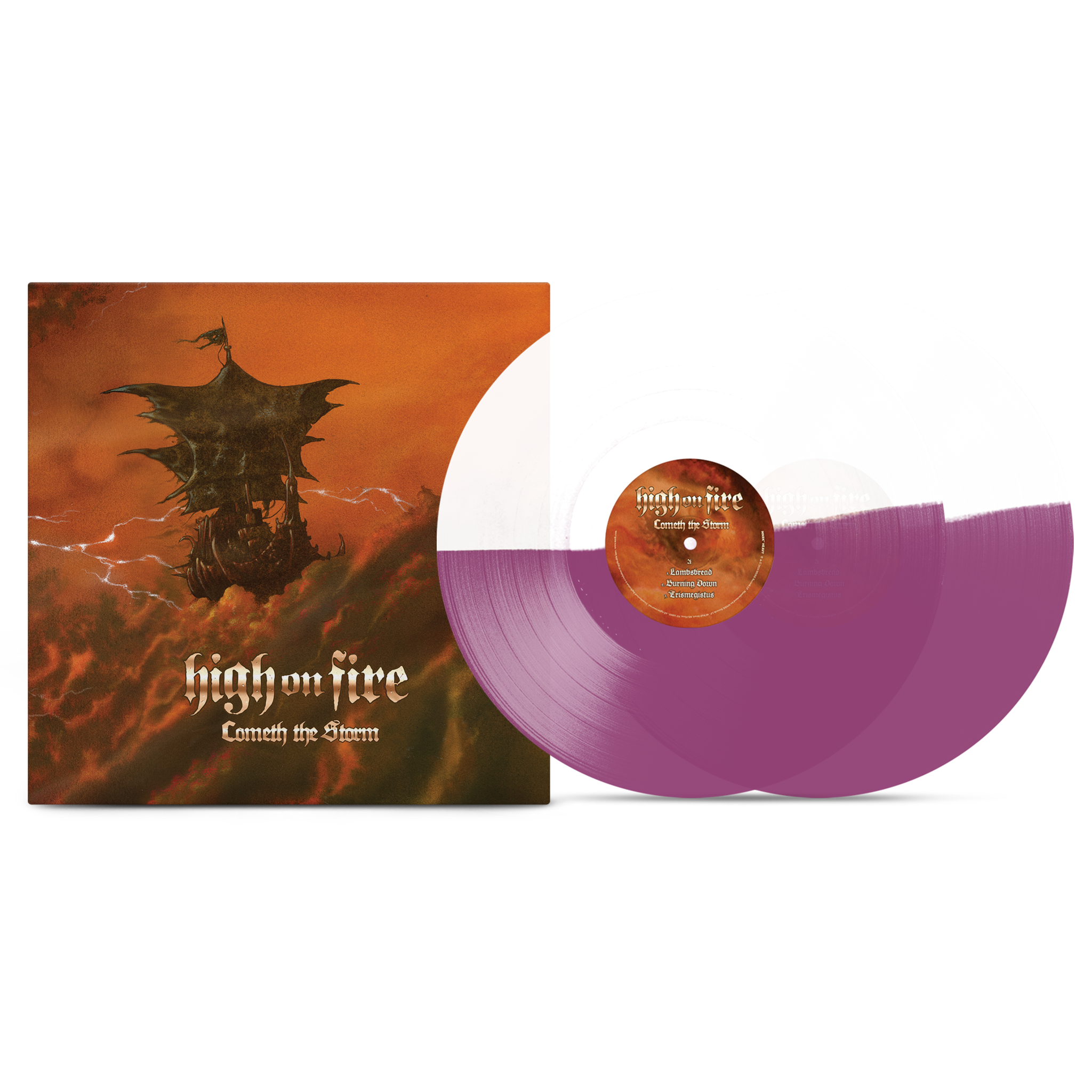 High On Fire - Cometh The Storm Half/Half LP