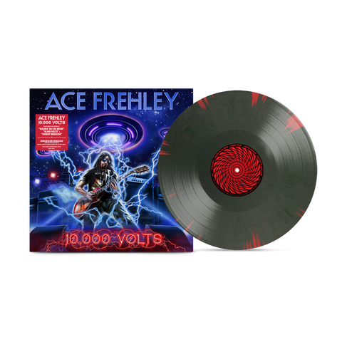 Ace Frehley - 10,000 Volts Metal Gym Locker Splatter Vinyl (EU Version)