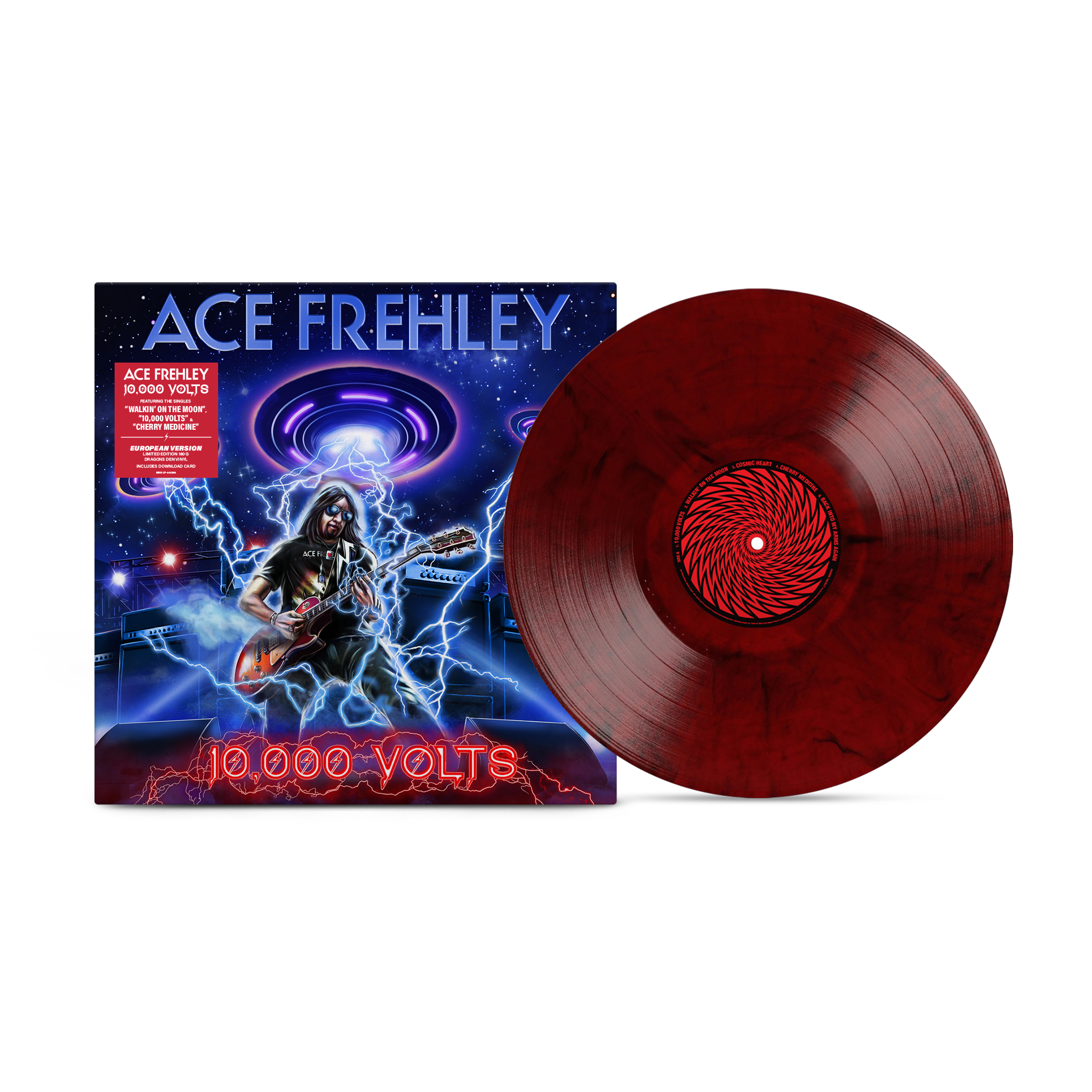 Ace Frehley - 10,000 Volts Orange Tabby Vinyl (EU Version)