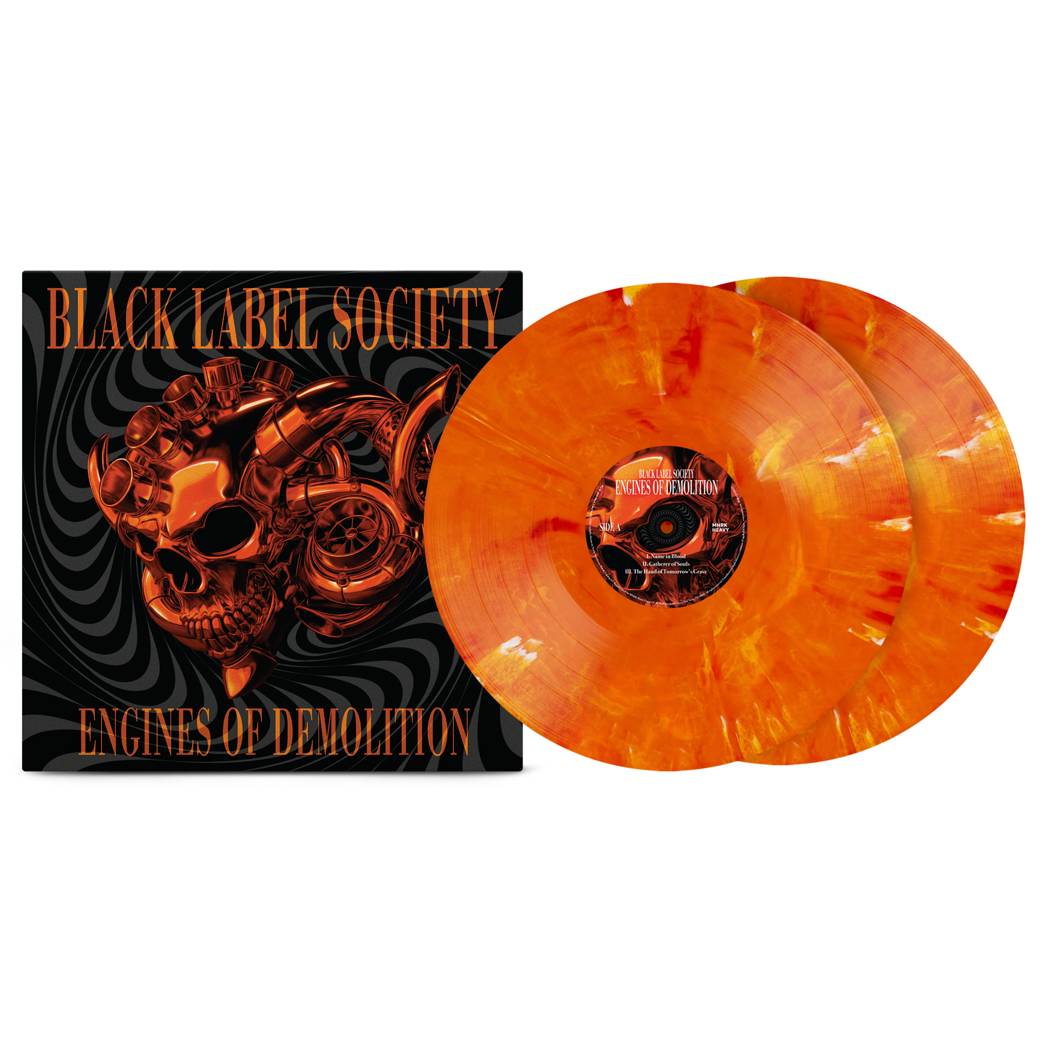 Black Label Society – Engines of Demolition on Blood Orange Vinyl