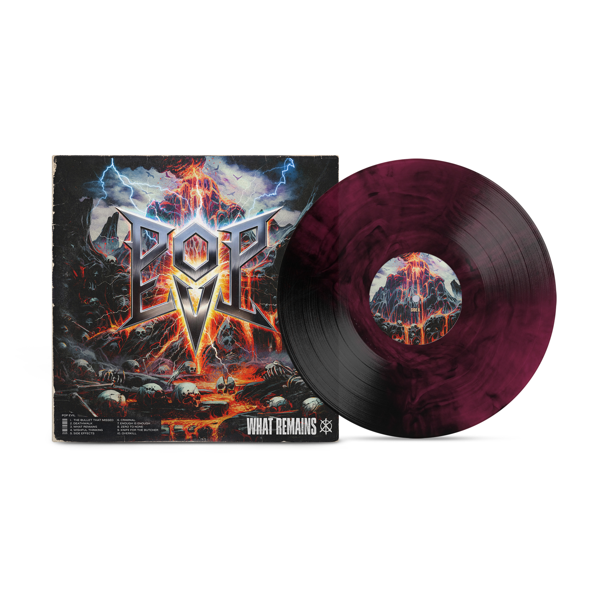 Pop Evil - What Remains on Galaxy Translucent Vinyl