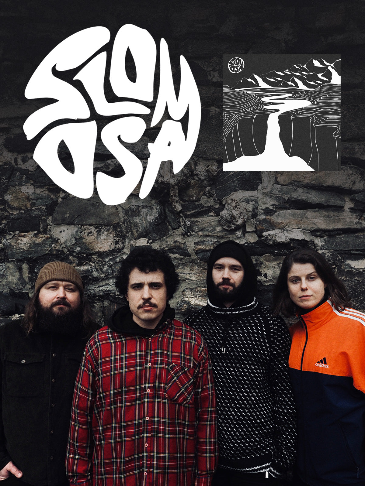 Slomosa – Tundra Rock Clear Smoke Vinyl