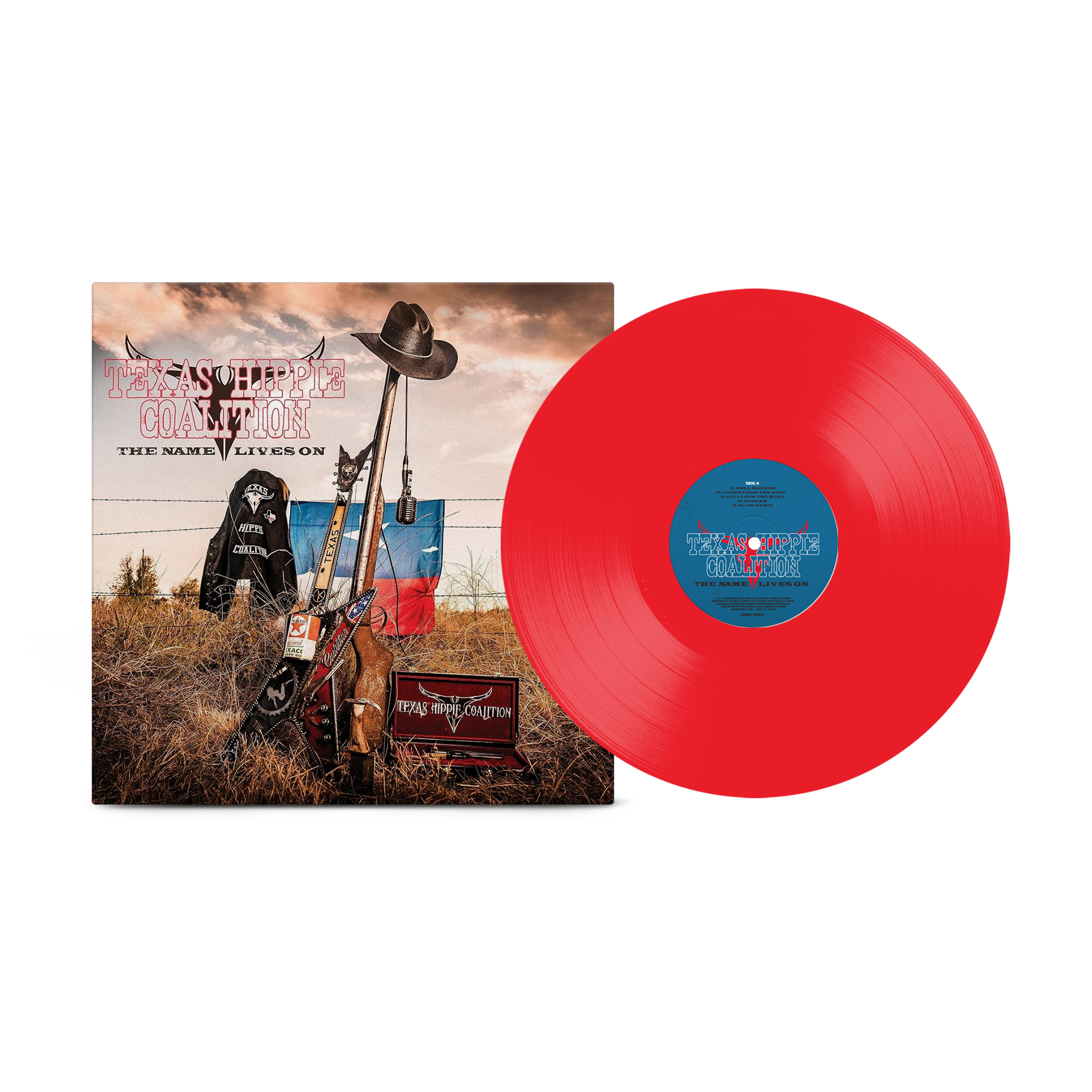 Texas Hippie Coalition - "The Name Lives On" Red Vinyl