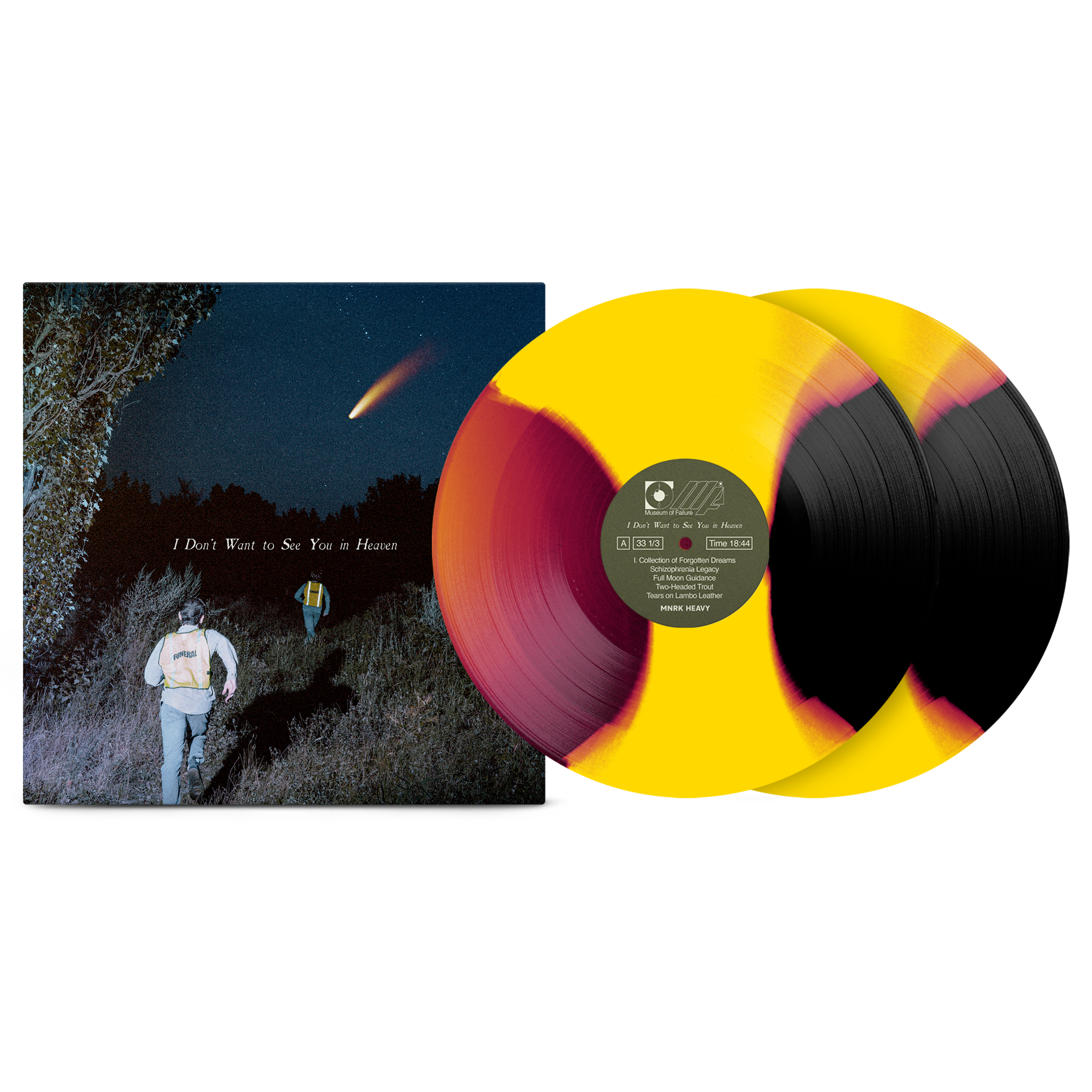 The Callous Daoboys - I Don't Want To See You In Heaven Candy Paint & Asphalt Vinyl (BAND VARIANT)