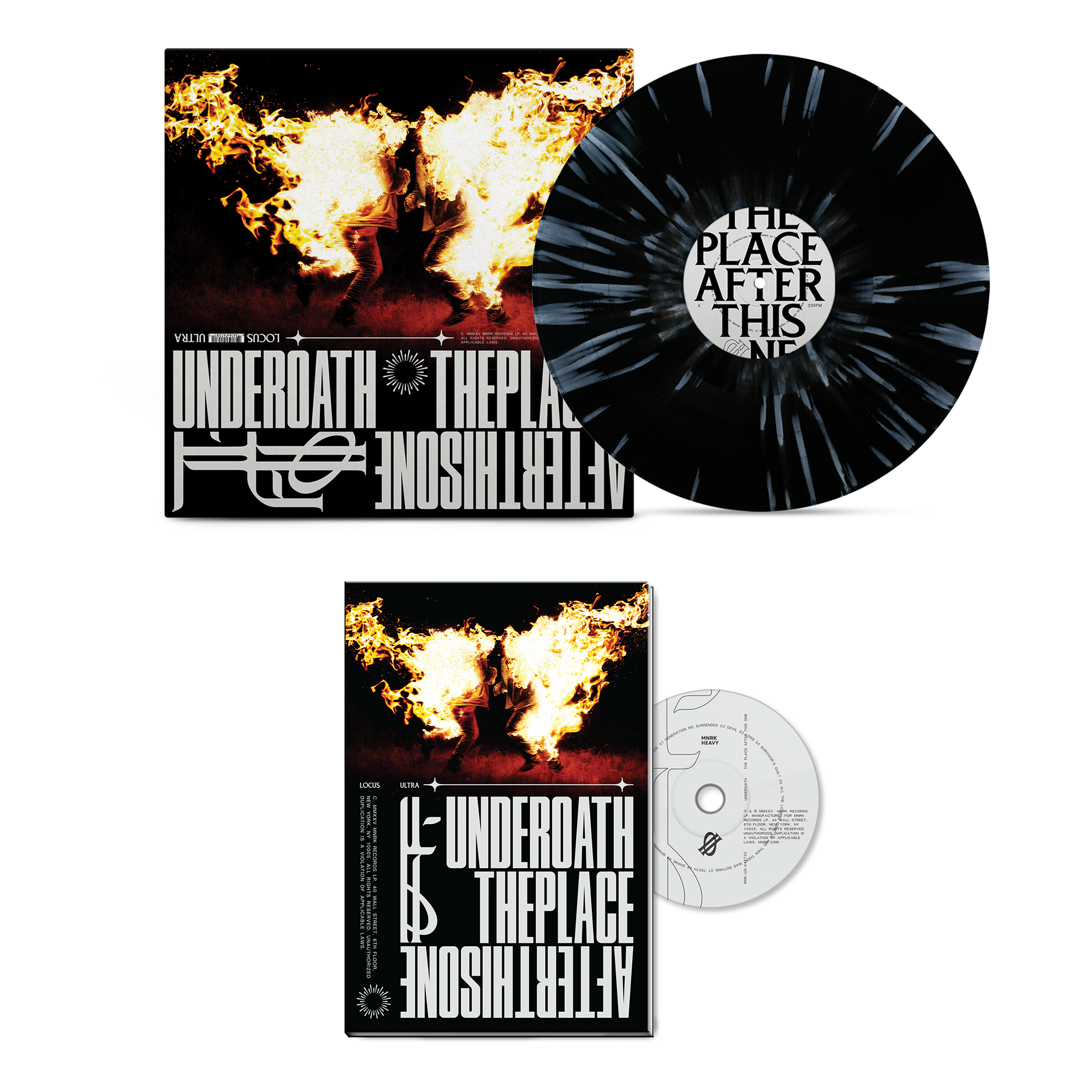 Underoath - The Place After This One Vinyl + CD Zine Bundle