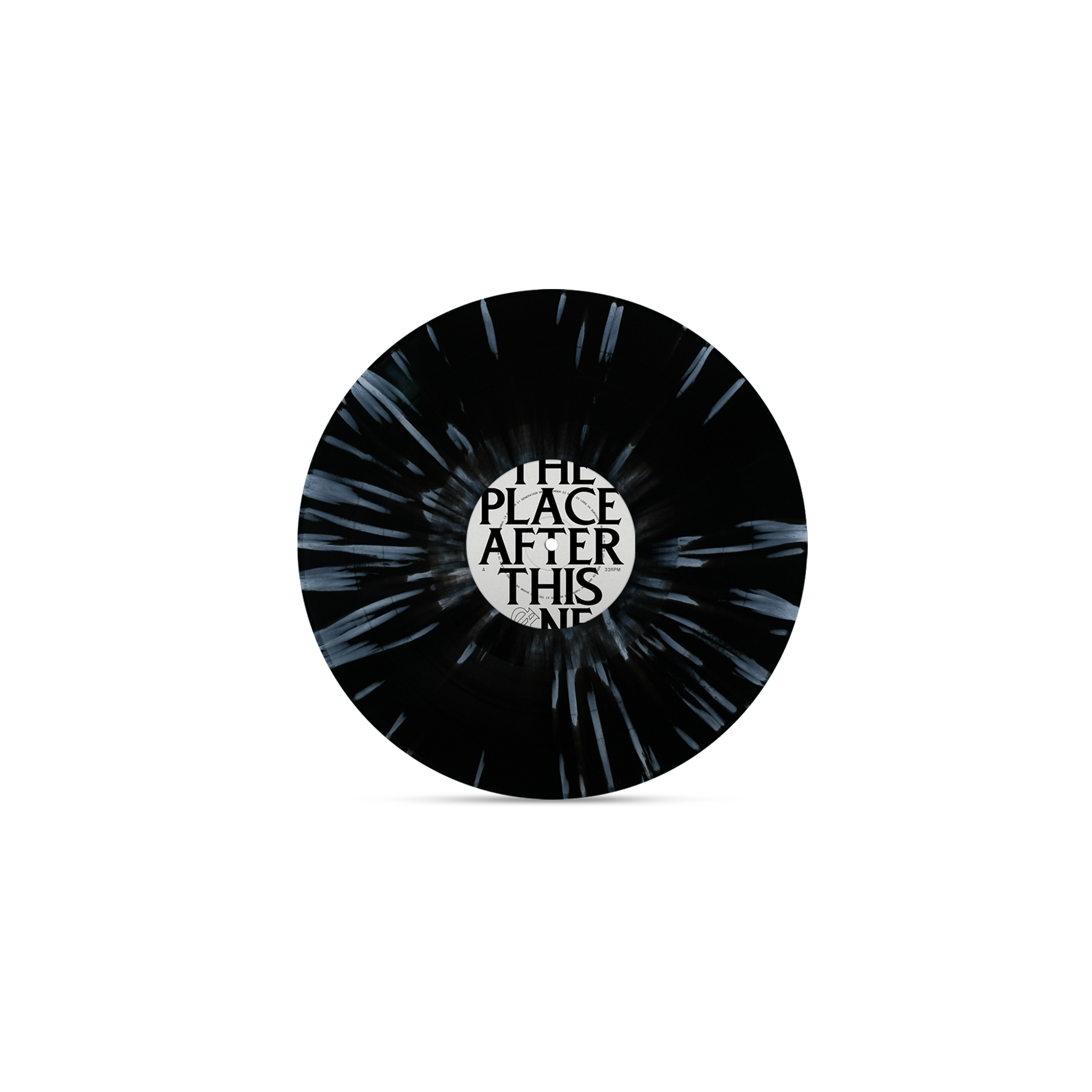 Underoath - The Place After This One Black/White Splatter Vinyl