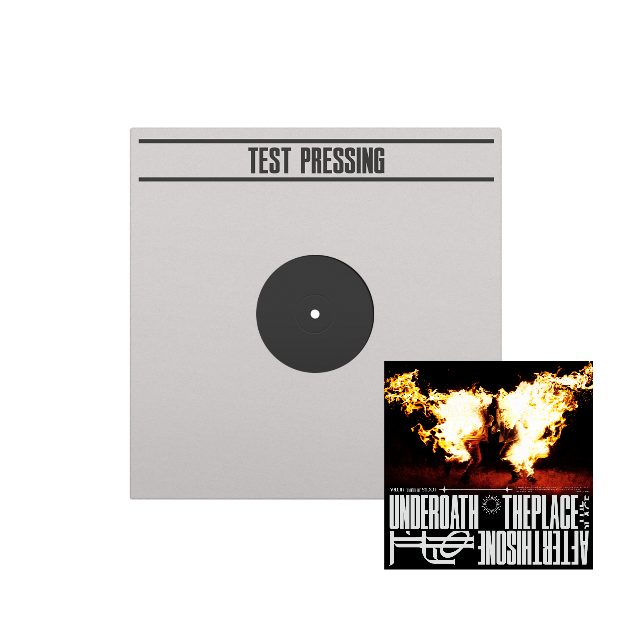 Underoath - The Place After This One TEST PRESSING