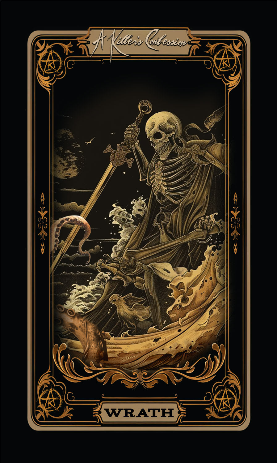 A Killer's Confession - Tarot Card Box