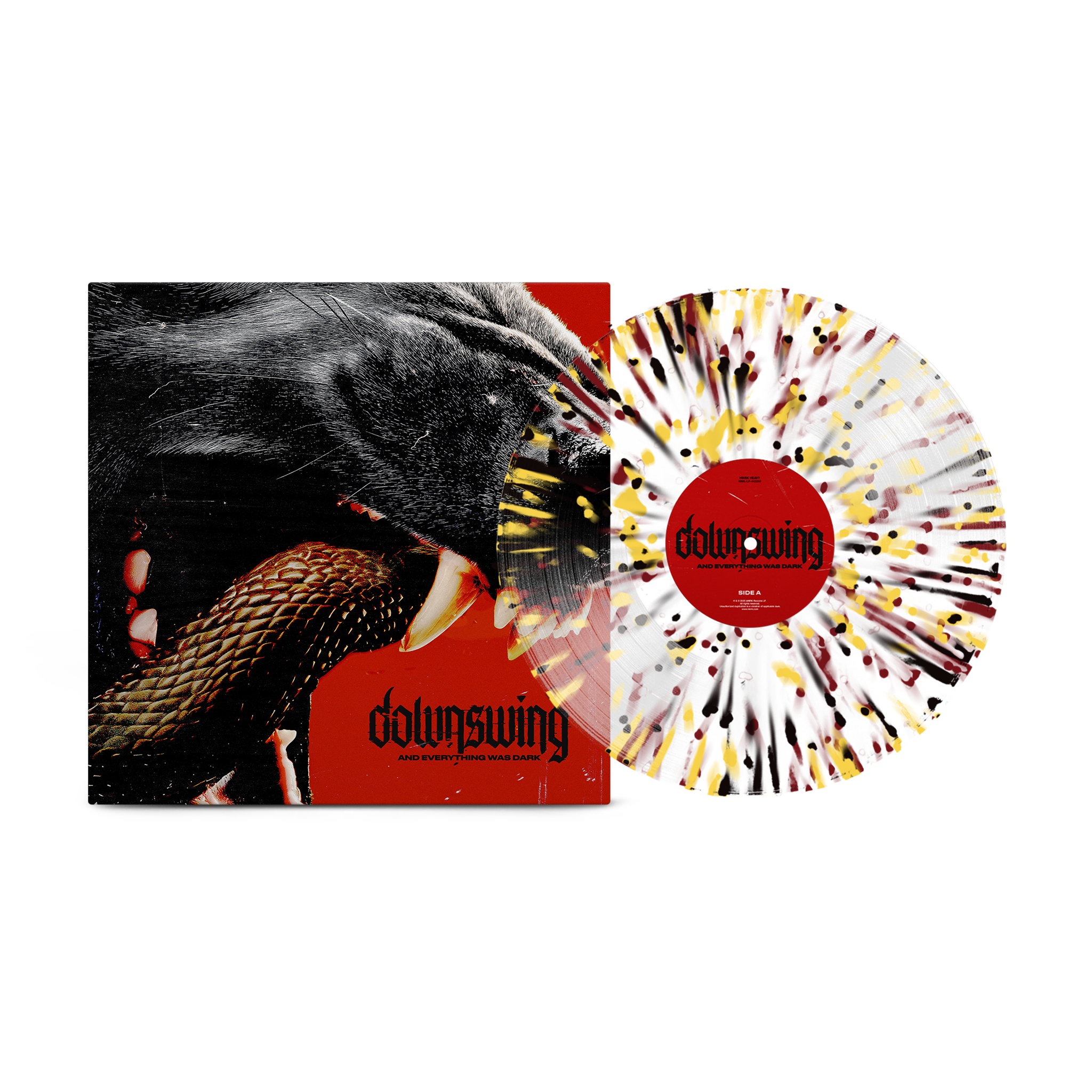 Downswing - And Everything Was Dark 3 Color Splatter Vinyl