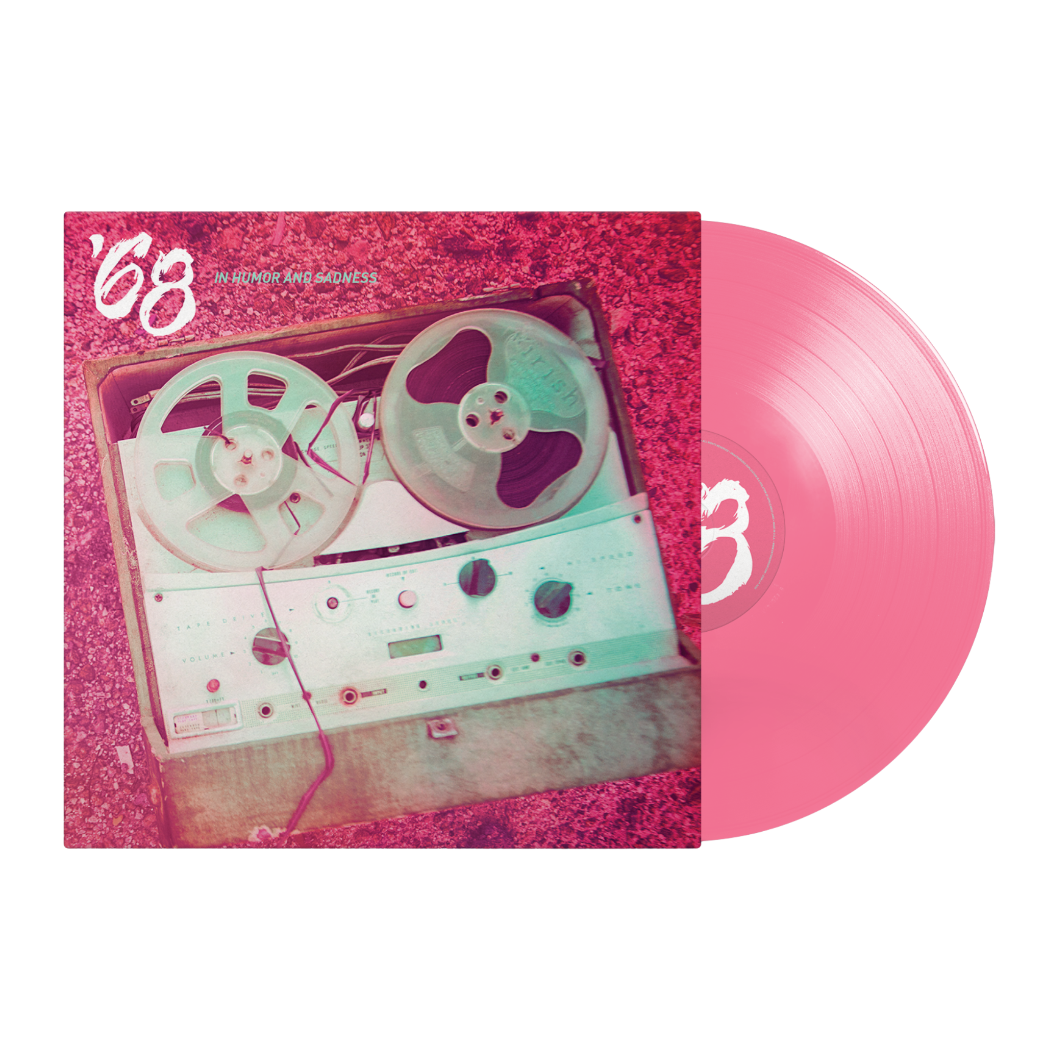 '68 Band Josh Scogin In Humor And Sadness Hot Pink Vinyl MNRK Heavy '68 Band Merch