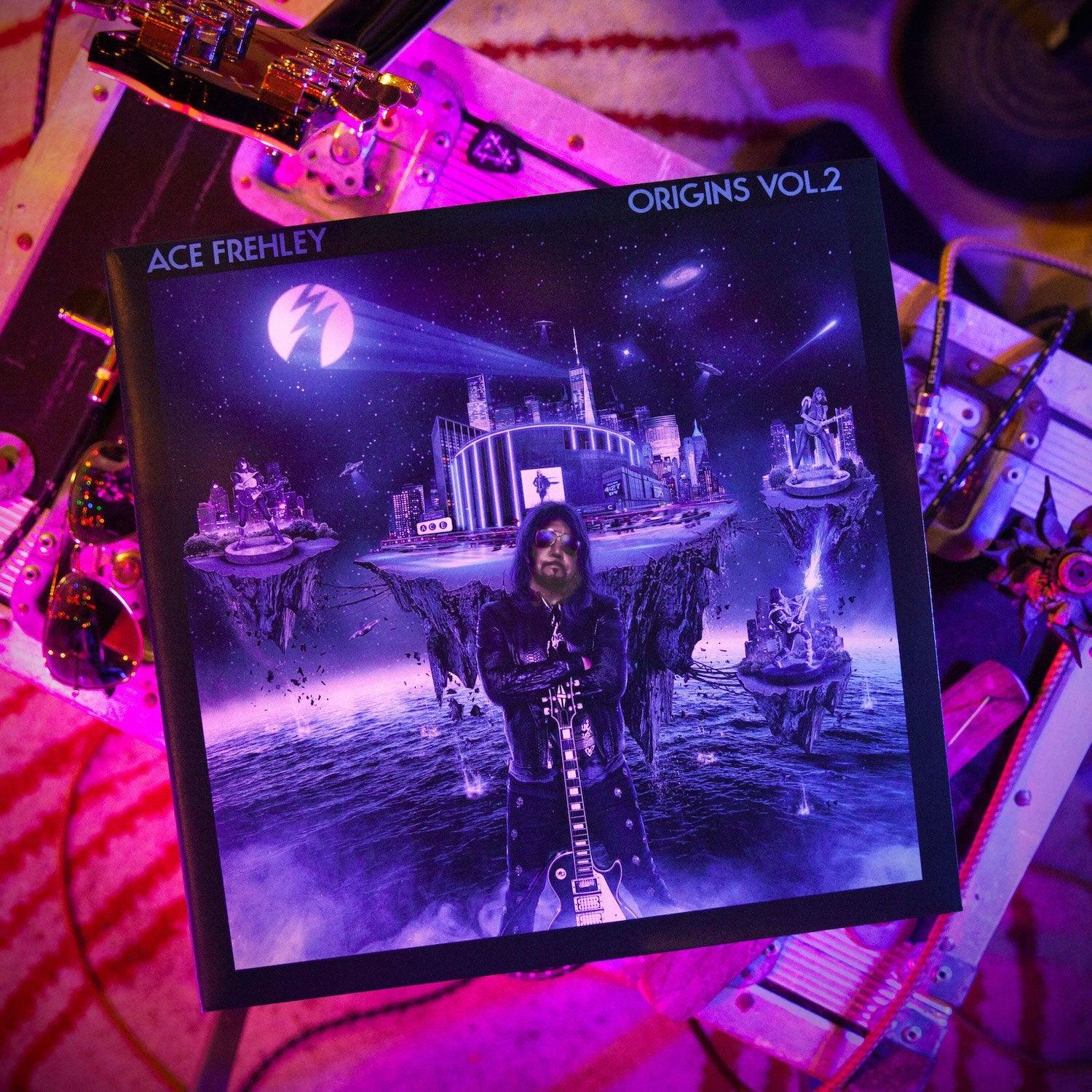 Ace Frehley - Origins Vol. 2 Silver Black Ice LP - MNRK Heavy