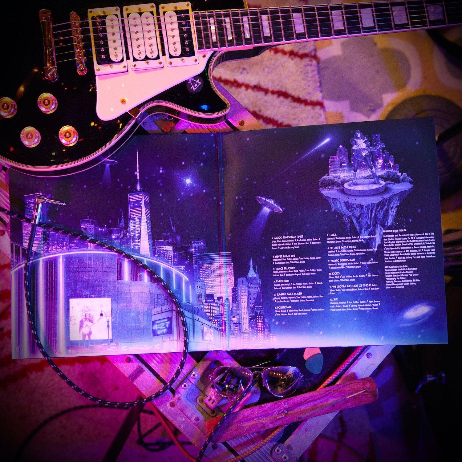 Ace Frehley - Origins Vol. 2 Silver Black Ice LP - MNRK Heavy