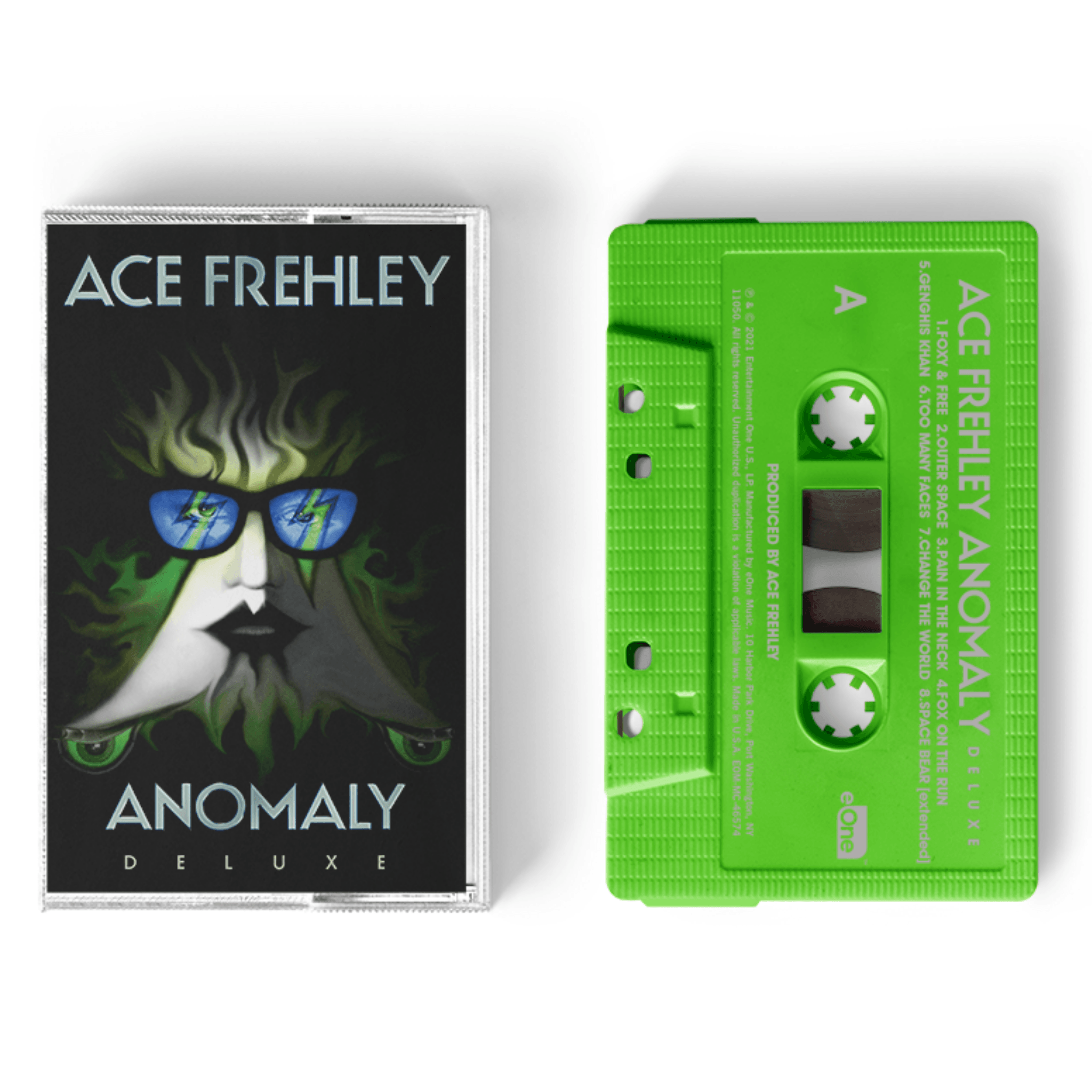 Ace Frehley Anomaly Green Cassette