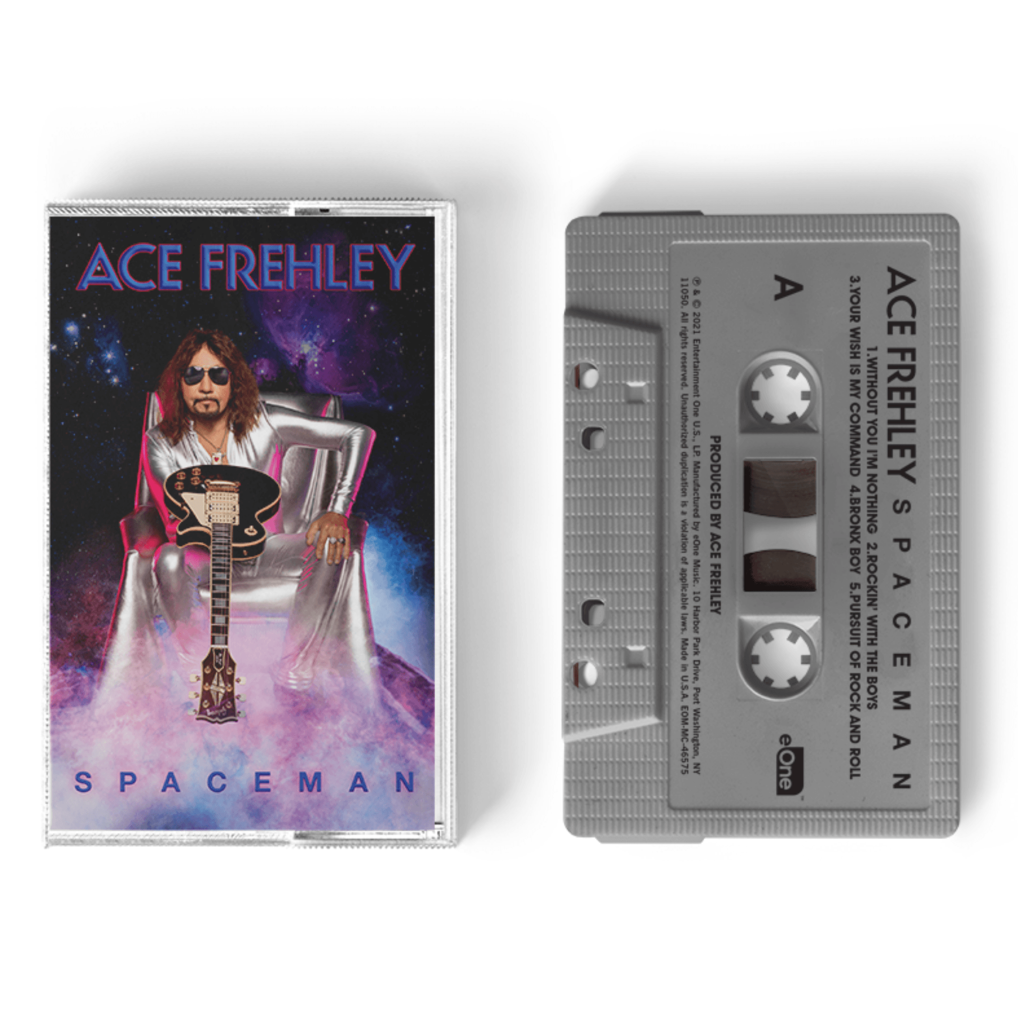 Ace Frehley Spaceman Grey Spaceman Cassette