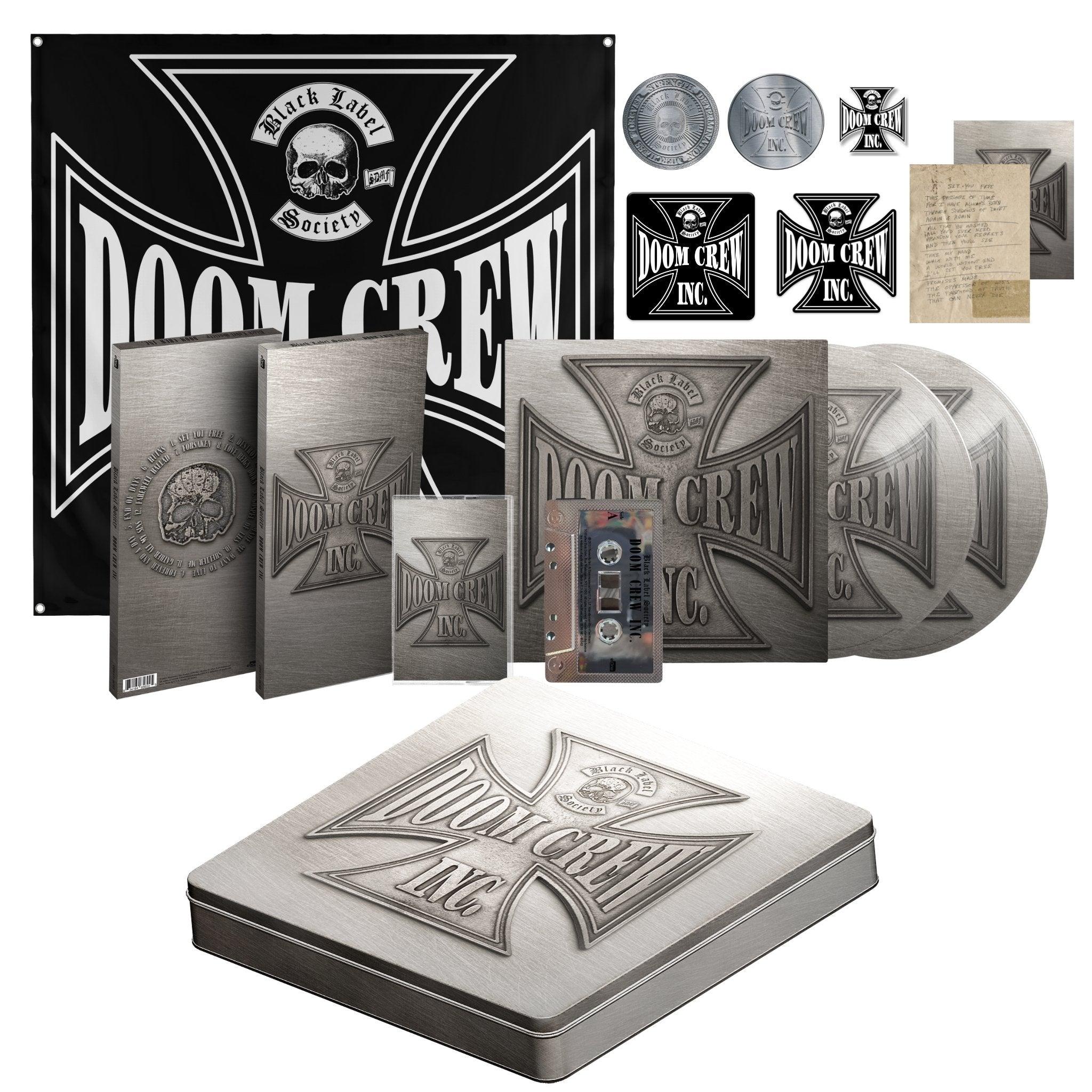 Black Label Society Zakk Wylde Doom Crew Inc BLS Merch Doom Crew Vinyl Deluxe Edition MNRK Heavy