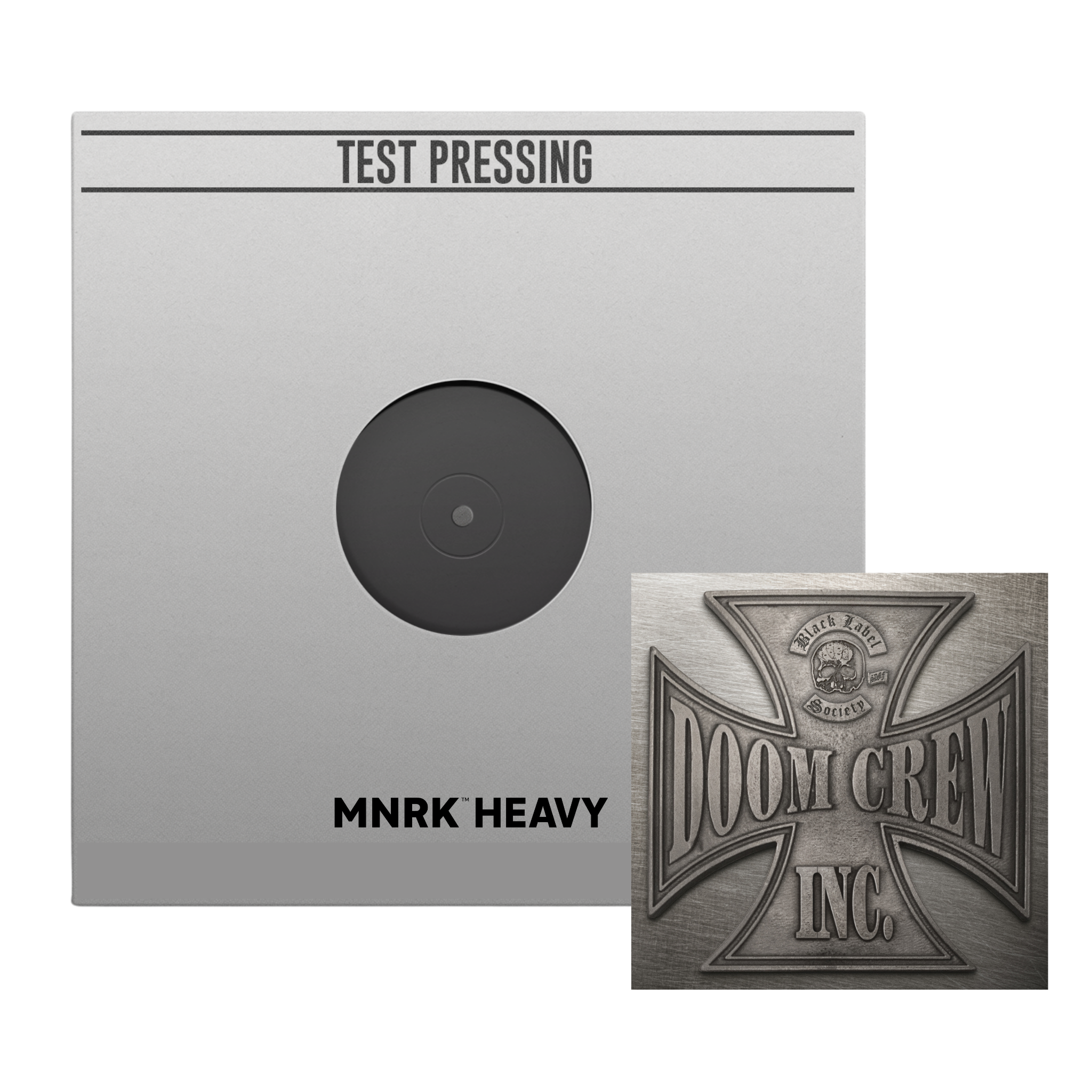 Black Label Society Zakk Wylde Test Pressing Vinyl LP Official Black Label Society Merchandise