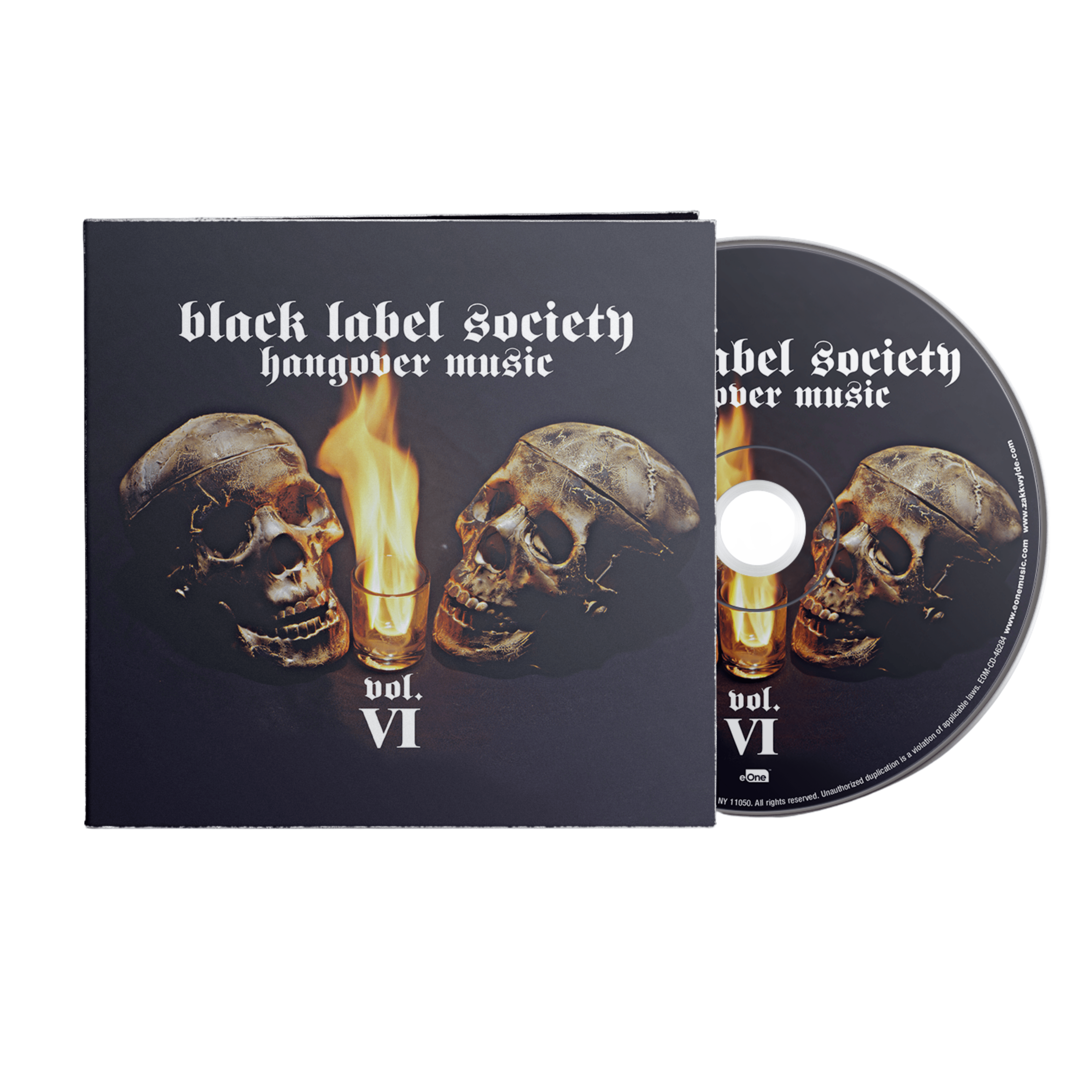 Black Label Society Zakk Wylde Hangover Music Vol VI CD