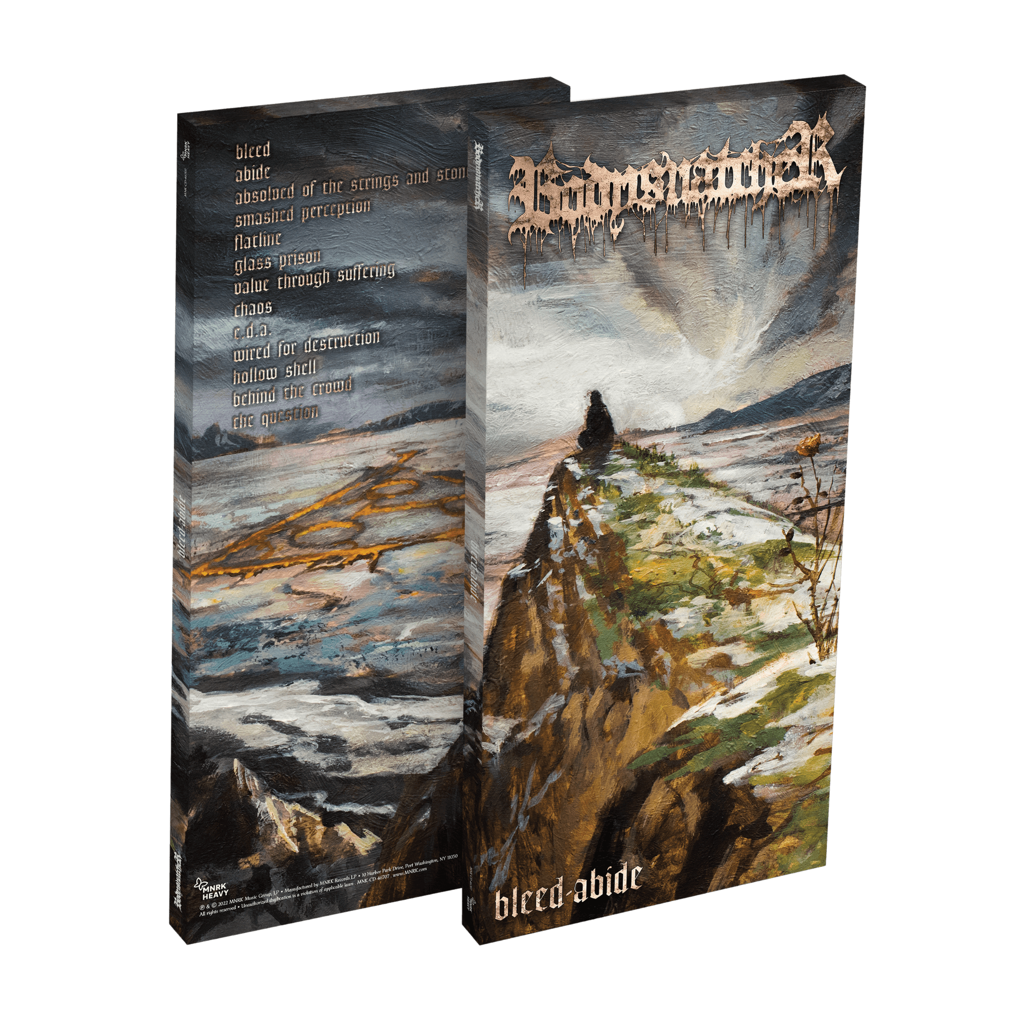 Bodysnatcher Bleed-Abide Official Merchandise Long Box CD