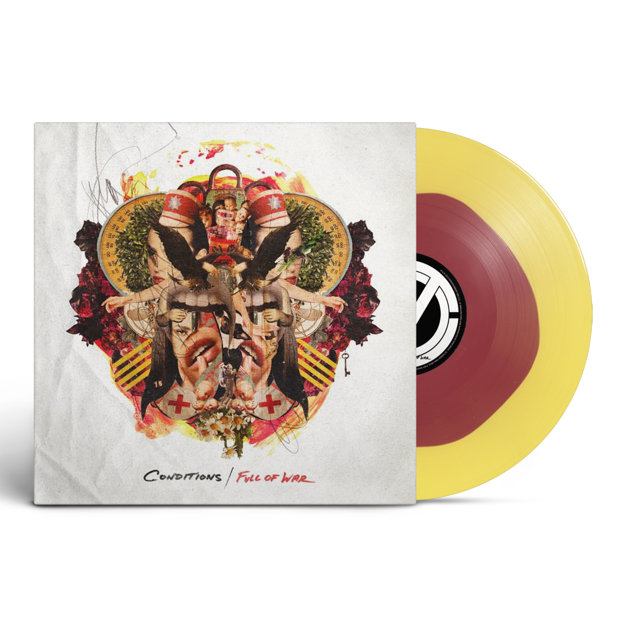 Full of War color Variant. Available on MNRK Heavy