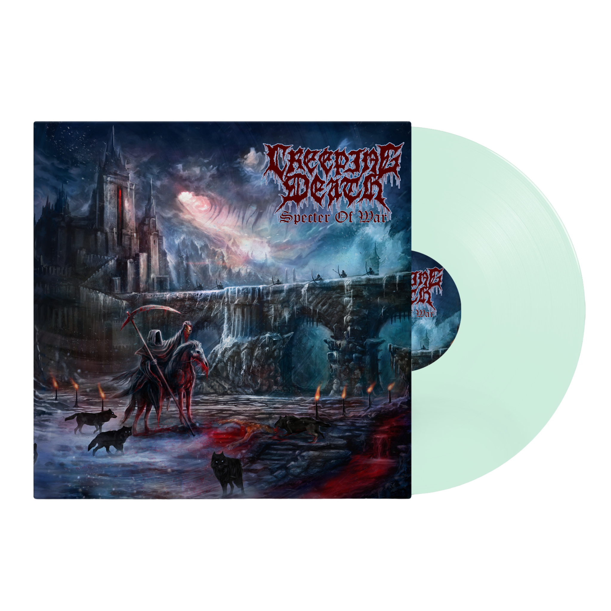 Creeping Death Death Metal Specter of War Vinyl MNRK Heavy Wretched Illusion The Edge of Existence