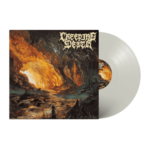 Creeping Death - Wretched Illusions Milky Clear Vinyl