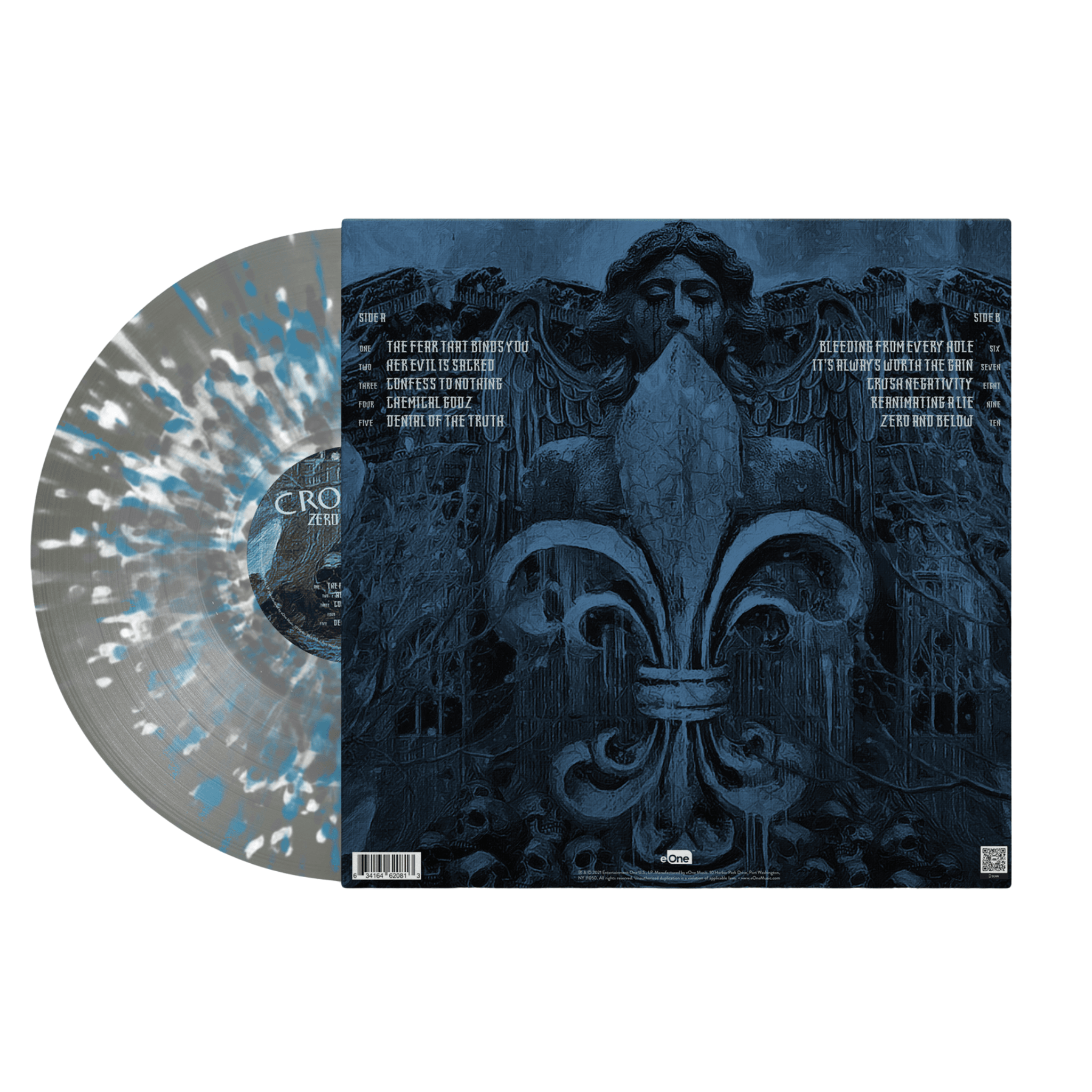 Crowbar Zero And Below Album Color/Color Splatter Vinyl LP Crowbar NOLA