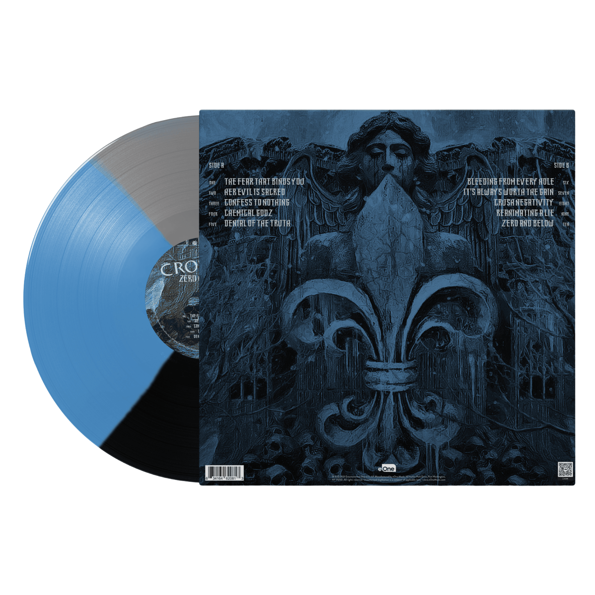 Crowbar Zero And Below Tri Color Vinyl LP Crowbar NOLA