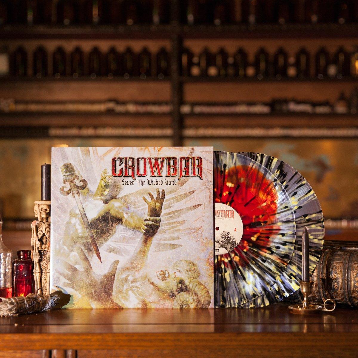 Crowbar - Sever The Wicked Hand Splatter 10th Anniversary Vinyl - MNRK Heavy