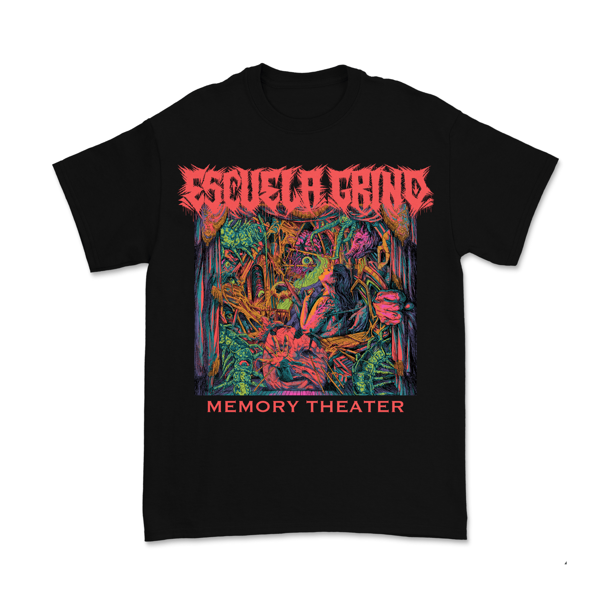 Escuela Grind Memory Theater Official Merch Grindcore MNRK Heavy