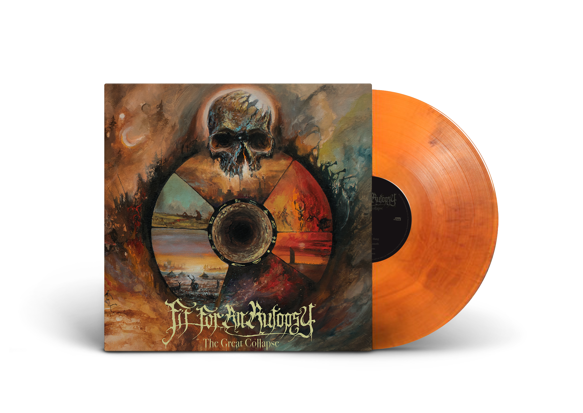Fit For An Autopsy - "The Great Collapse" Translucent Orange Vinyl LP
