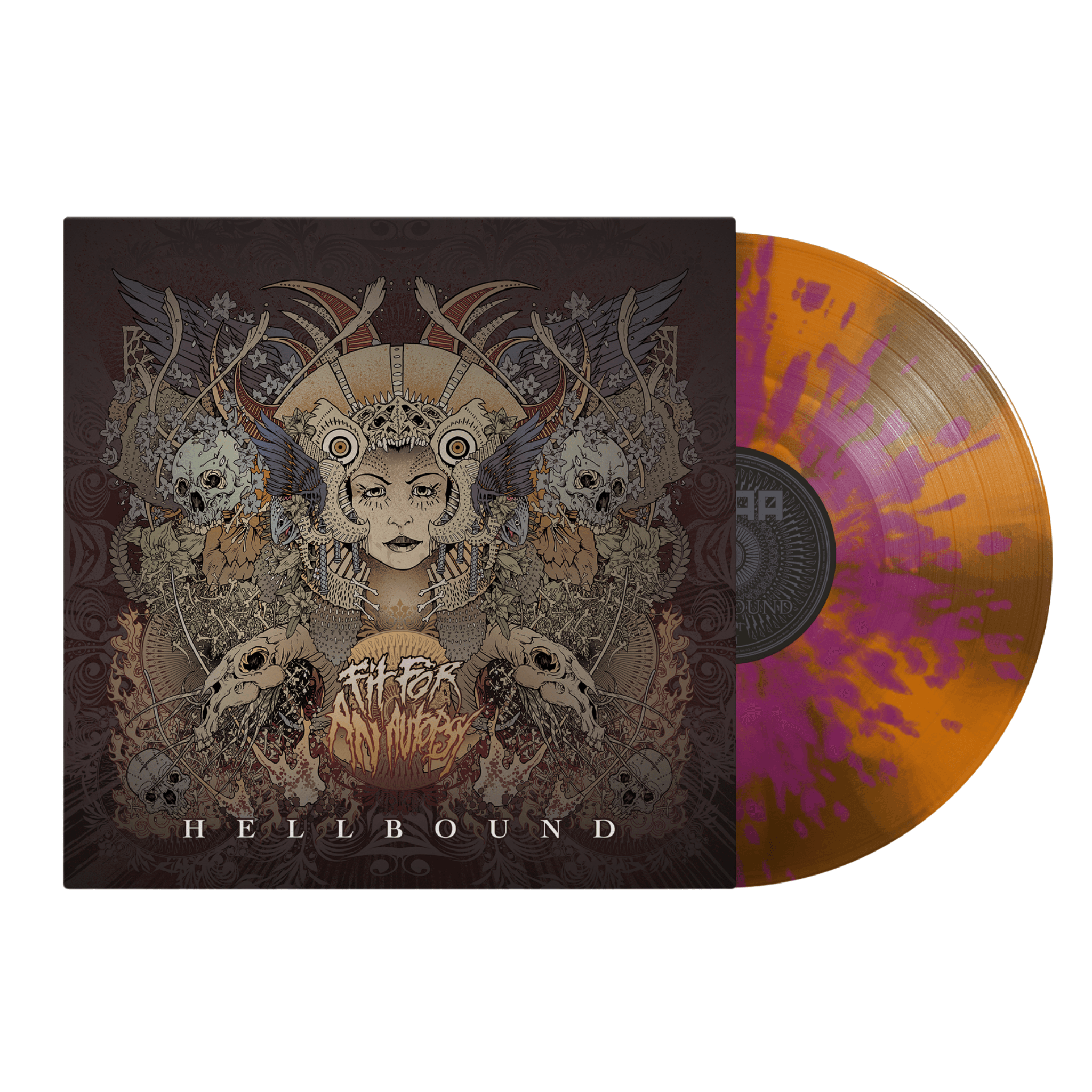 Fit For An Autopsy - "Hellbound" Pinwheel Splatter Vinyl - MNRK Heavy