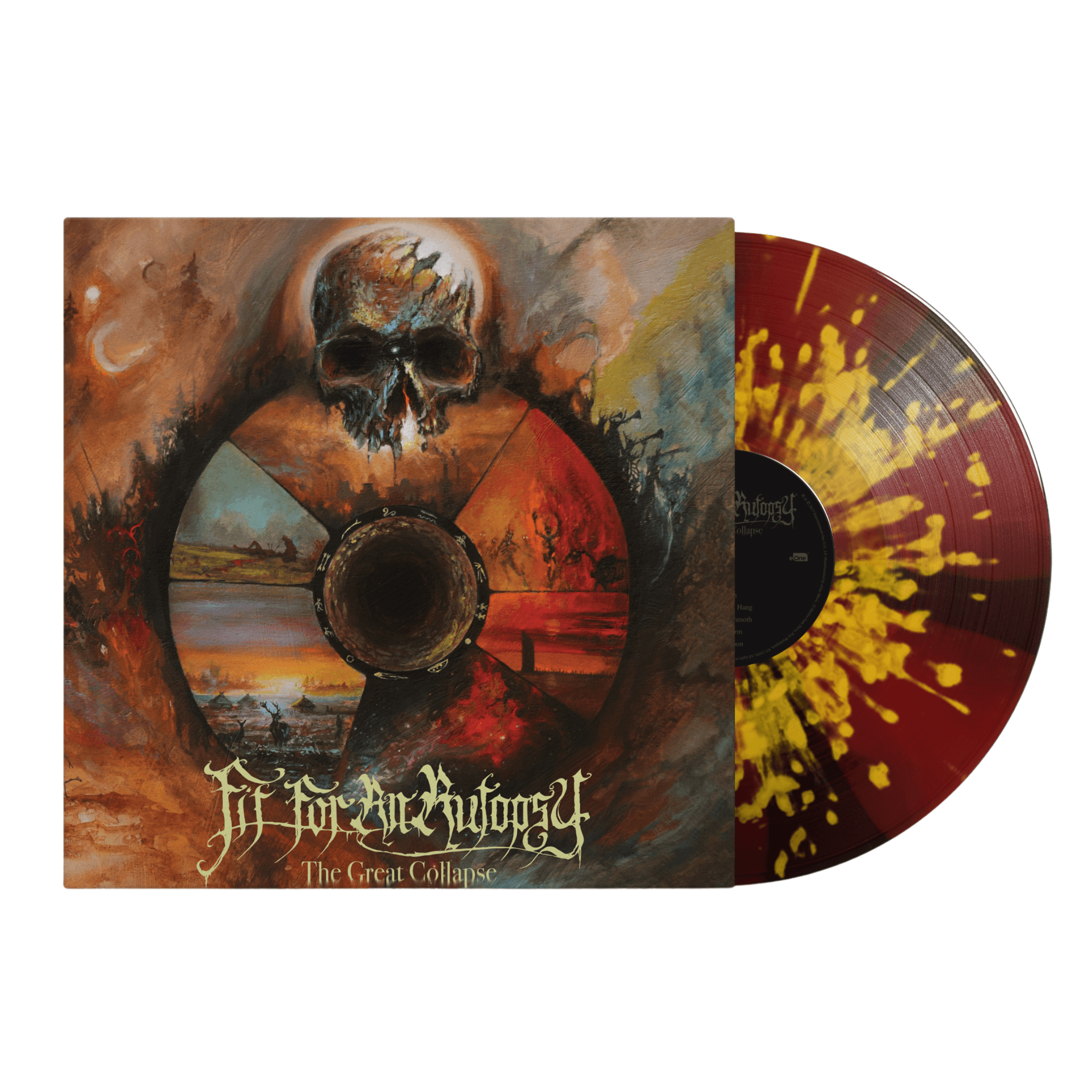 Fit For An Autopsy - "The Great Collapse" Pinwheel Splatter Vinyl - MNRK Heavy