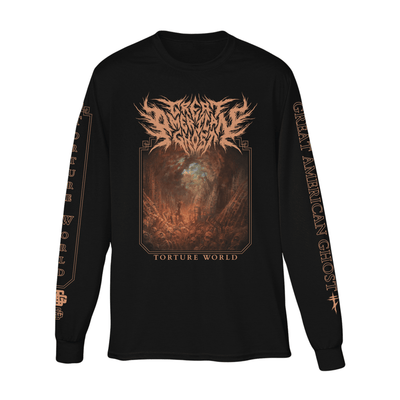 Great American Ghost Album Art Torture World EP Long Sleeve Officially Licensed Merch