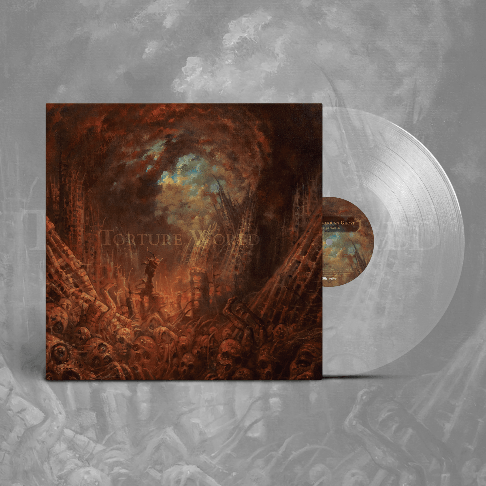 Great American Ghost - Torture World Clear LP - MNRK Heavy