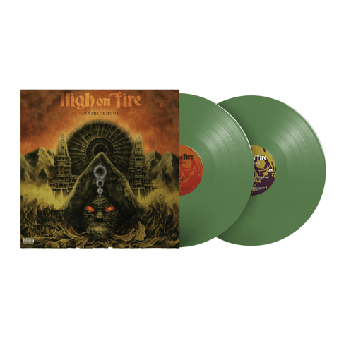High On Fire - Luminiferous Olive Vinyl