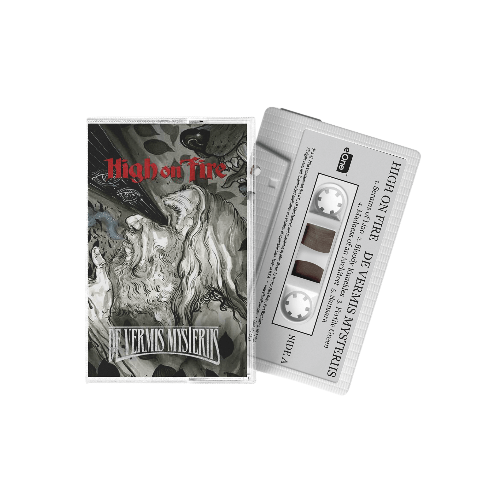 High On Fire De Vermis Mysteriis Cassette Tape